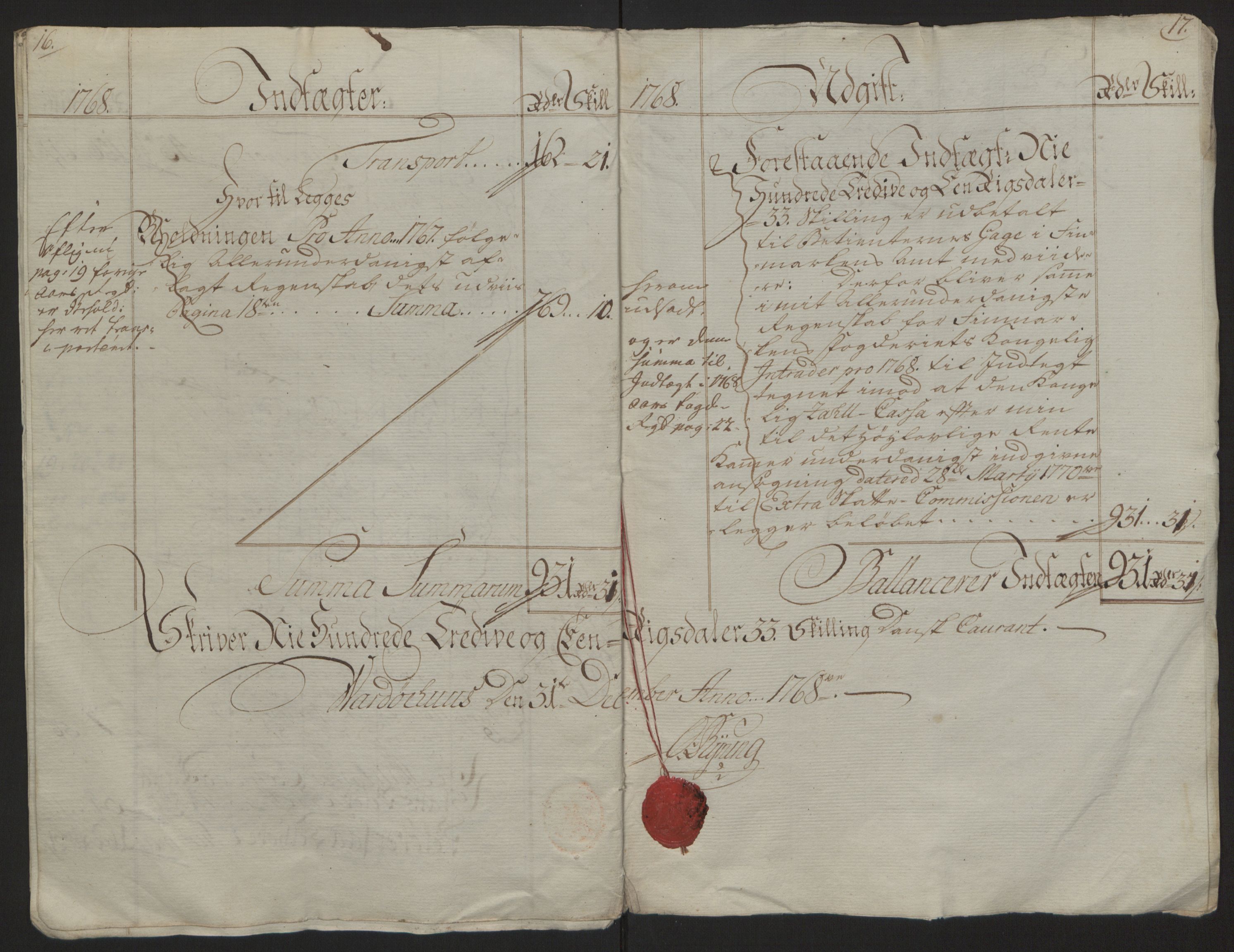 Rentekammeret inntil 1814, Reviderte regnskaper, Fogderegnskap, AV/RA-EA-4092/R69/L4910: Ekstraskatten  Finnmark/Vardøhus, 1762-1772, s. 252