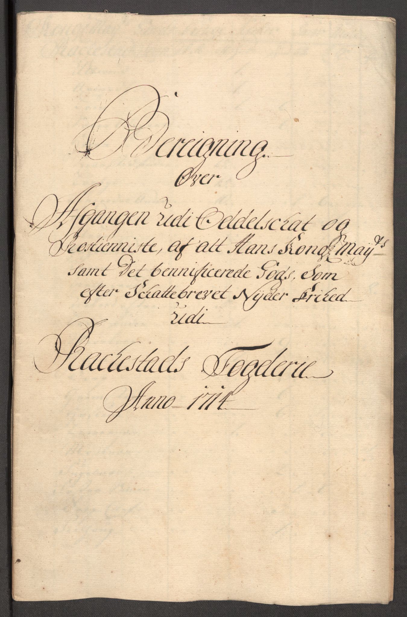 Rentekammeret inntil 1814, Reviderte regnskaper, Fogderegnskap, RA/EA-4092/R07/L0308: Fogderegnskap Rakkestad, Heggen og Frøland, 1714, s. 183