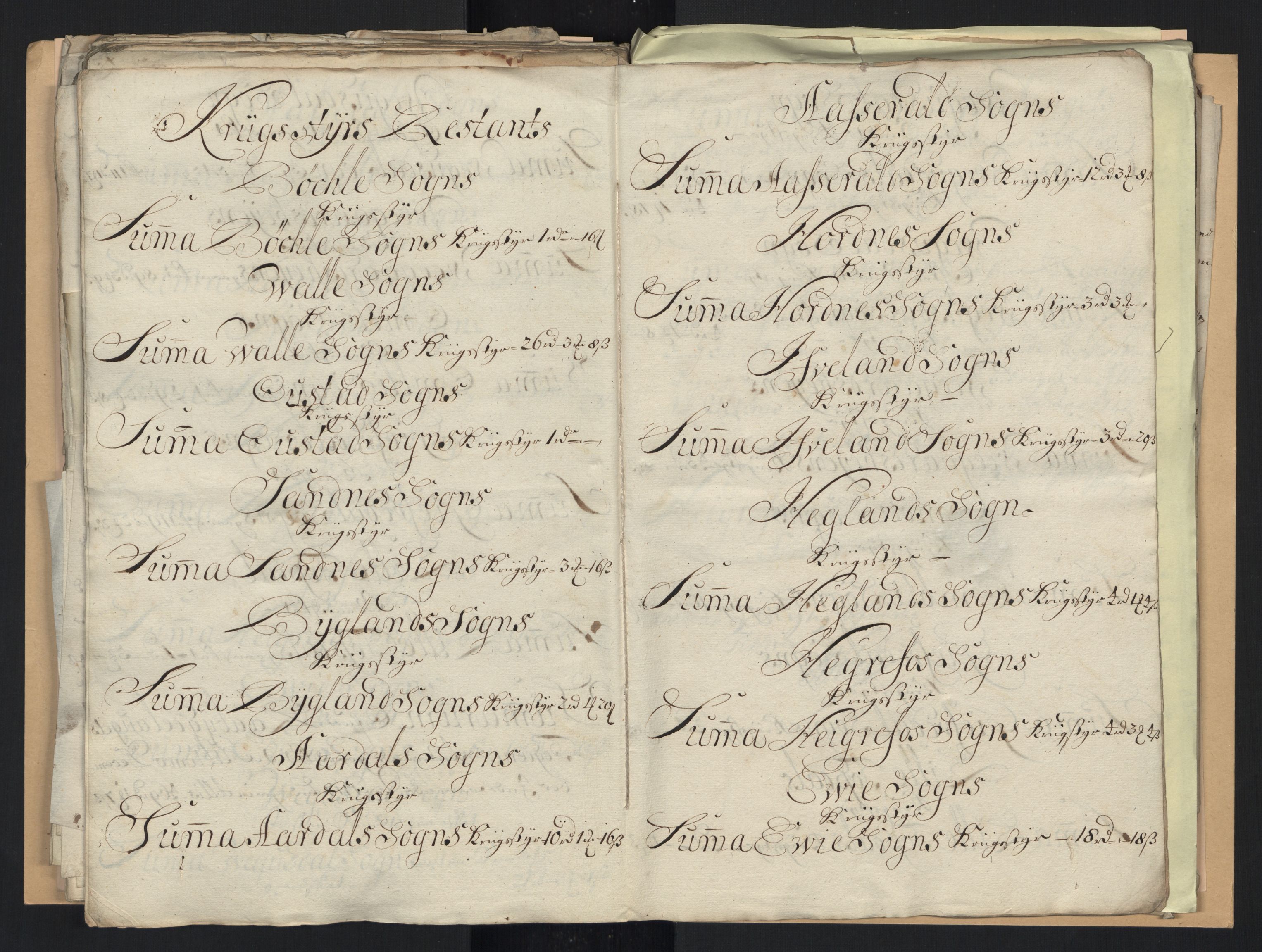 Rentekammeret inntil 1814, Reviderte regnskaper, Fogderegnskap, AV/RA-EA-4092/R40/L2452: Fogderegnskap Råbyggelag, 1716-1717, s. 351