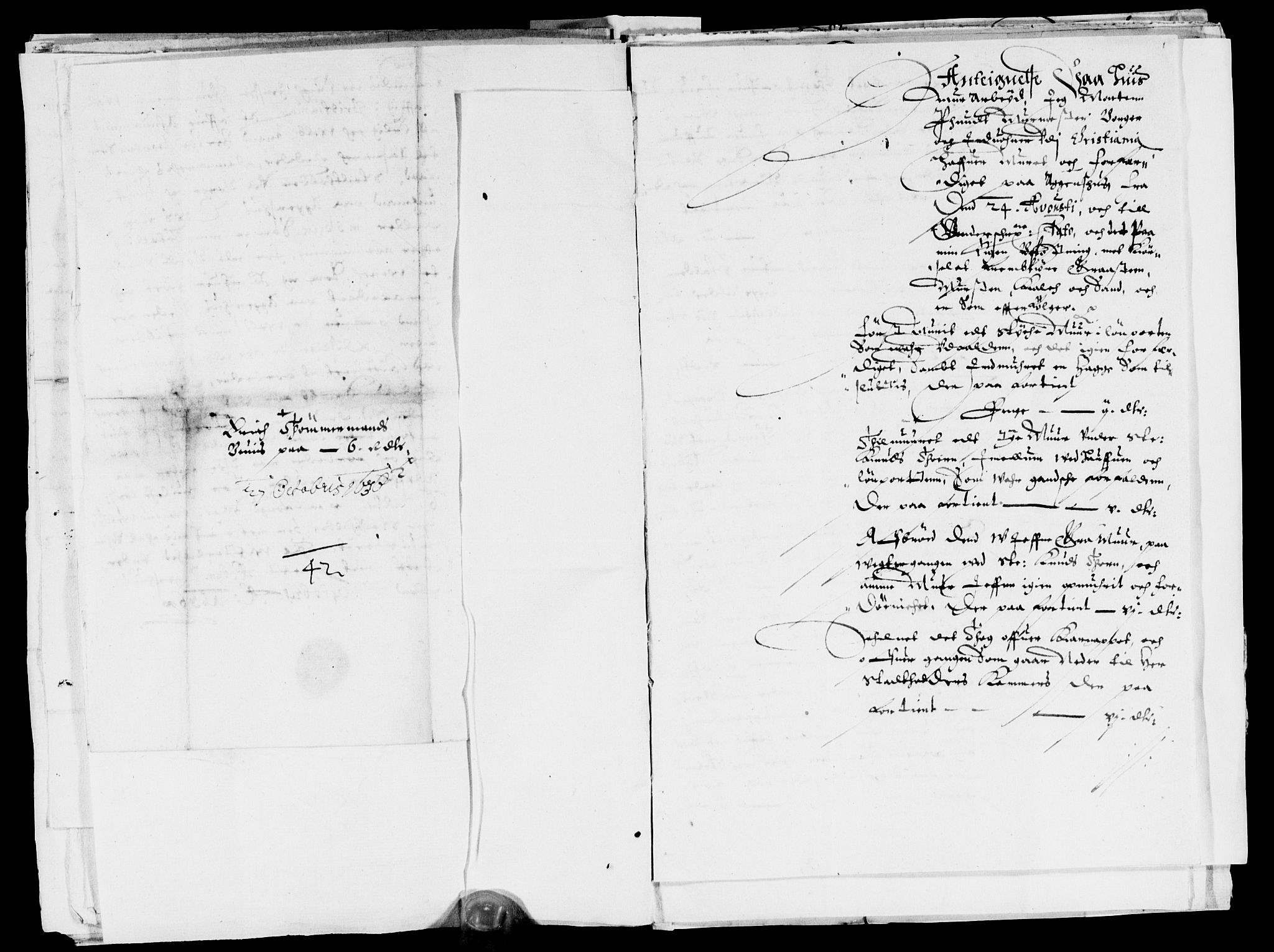Rentekammeret inntil 1814, Reviderte regnskaper, Lensregnskaper, AV/RA-EA-5023/R/Rb/Rba/L0130: Akershus len, 1636-1637