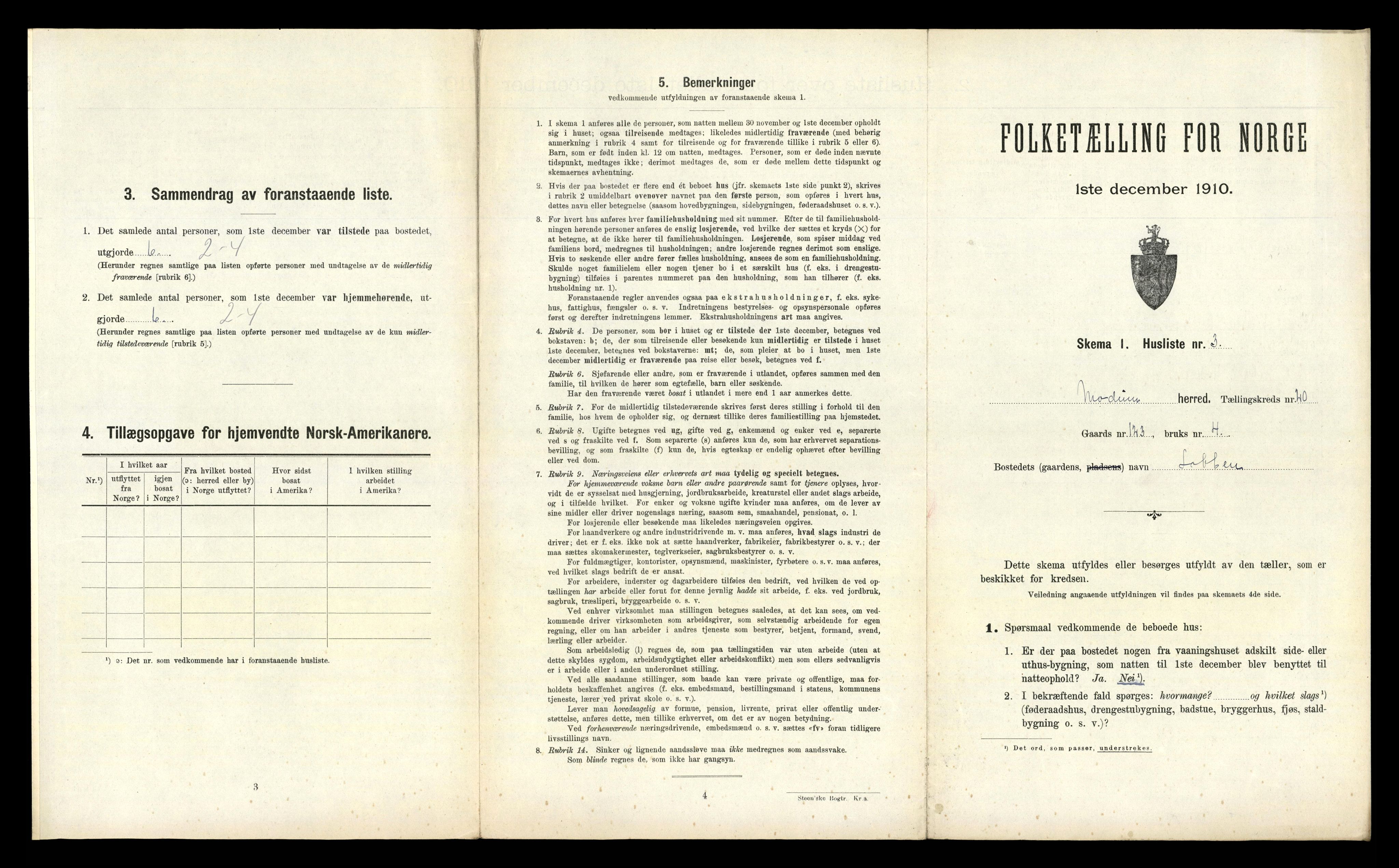 RA, Folketelling 1910 for 0623 Modum herred, 1910, s. 3212