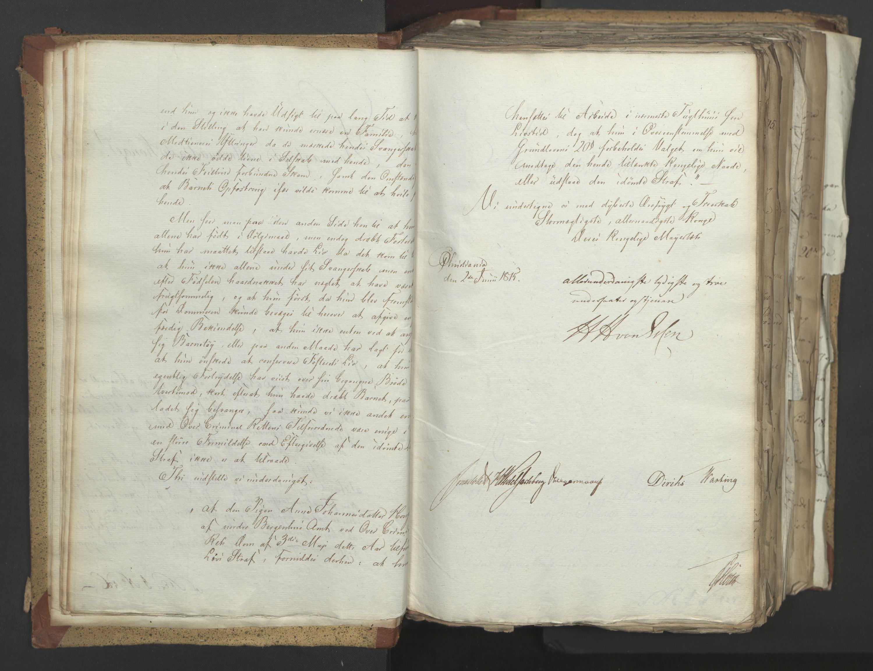 Statsrådsavdelingen i Stockholm, AV/RA-S-1003/D/Da/L0003: Regjeringsinnstillinger nr. 519-787, 1815, s. 16