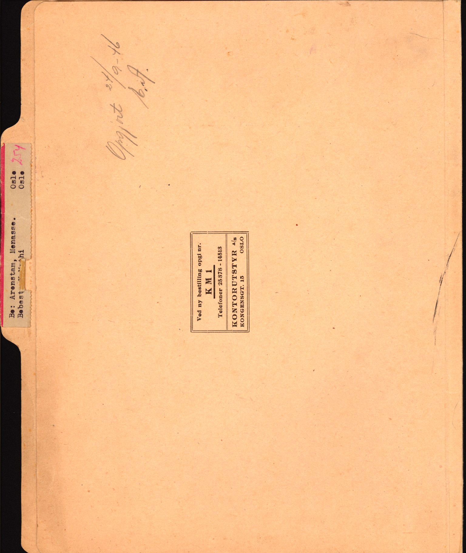 Justisdepartementet, Tilbakeføringskontoret for inndratte formuer, AV/RA-S-1564/H/Hc/Hcc/L0917: --, 1945-1947, s. 593