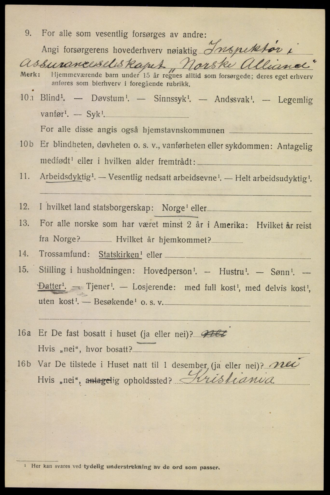 SAKO, Folketelling 1920 for 0801 Kragerø kjøpstad, 1920, s. 11036