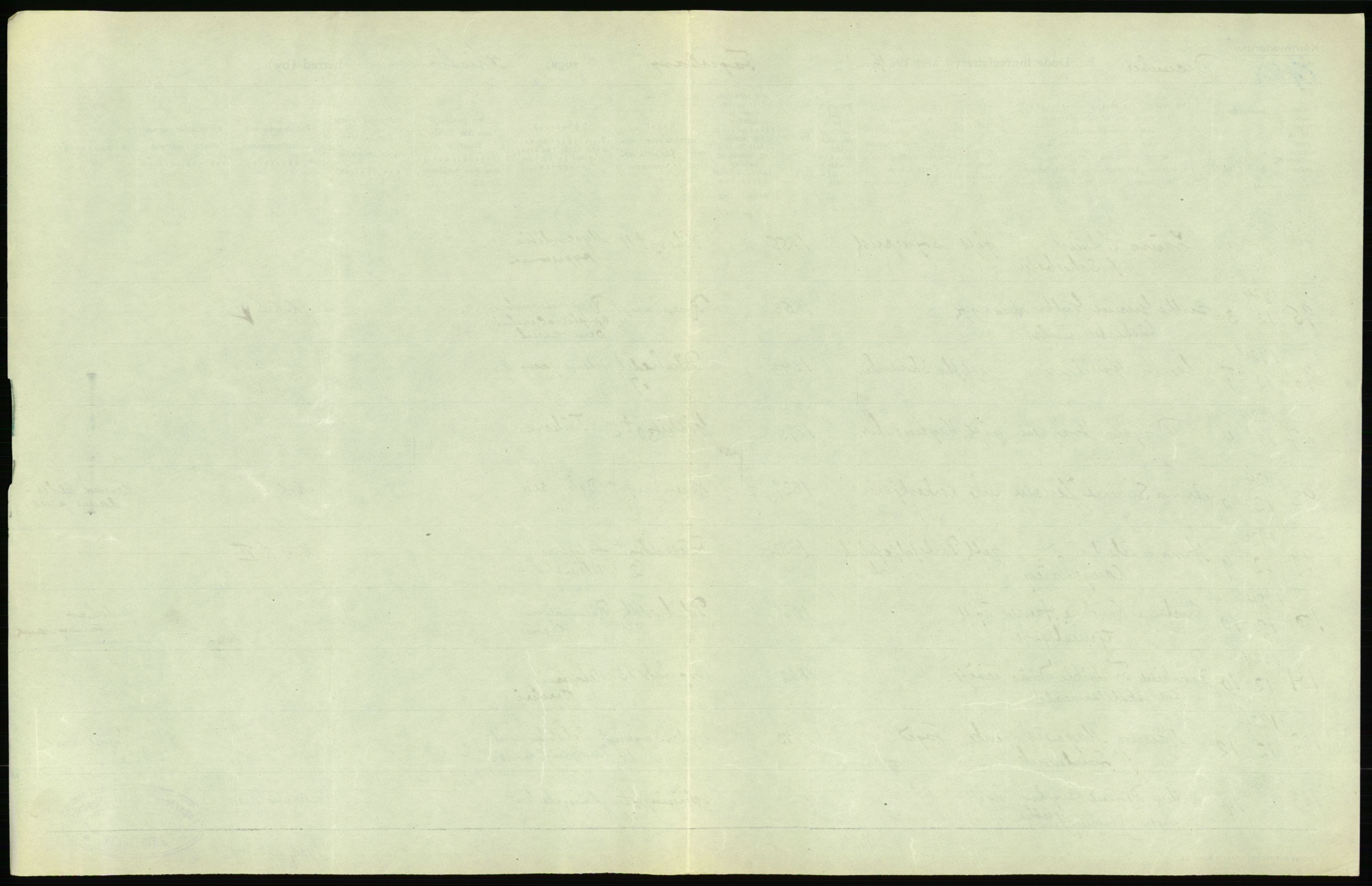 Statistisk sentralbyrå, Sosiodemografiske emner, Befolkning, AV/RA-S-2228/D/Df/Dfc/Dfcd/L0009: Kristiania: Døde kvinner, dødfødte, 1924, s. 183