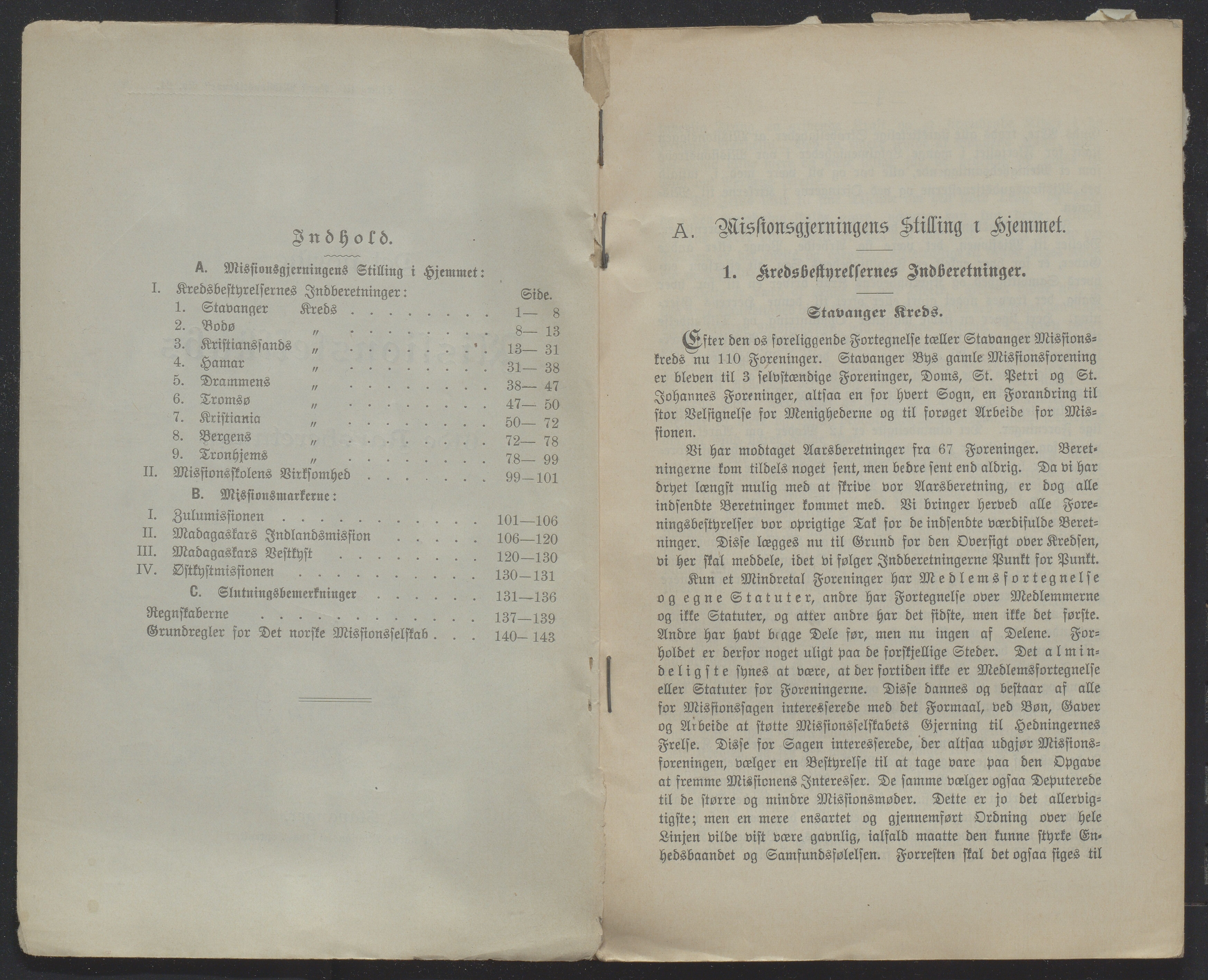 Det Norske Misjonsselskap - hovedadministrasjonen, VID/MA-A-1045/D/Db/Dba/L0340/0003: Beretninger, Bøker, Skrifter o.l   / Årsberetninger. Heftet. 61. , 1902