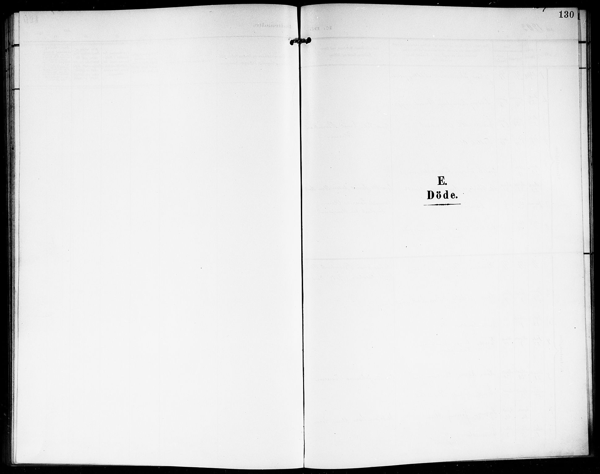 Vestby prestekontor Kirkebøker, AV/SAO-A-10893/G/Gb/L0002: Klokkerbok nr. II 2, 1903-1914, s. 130