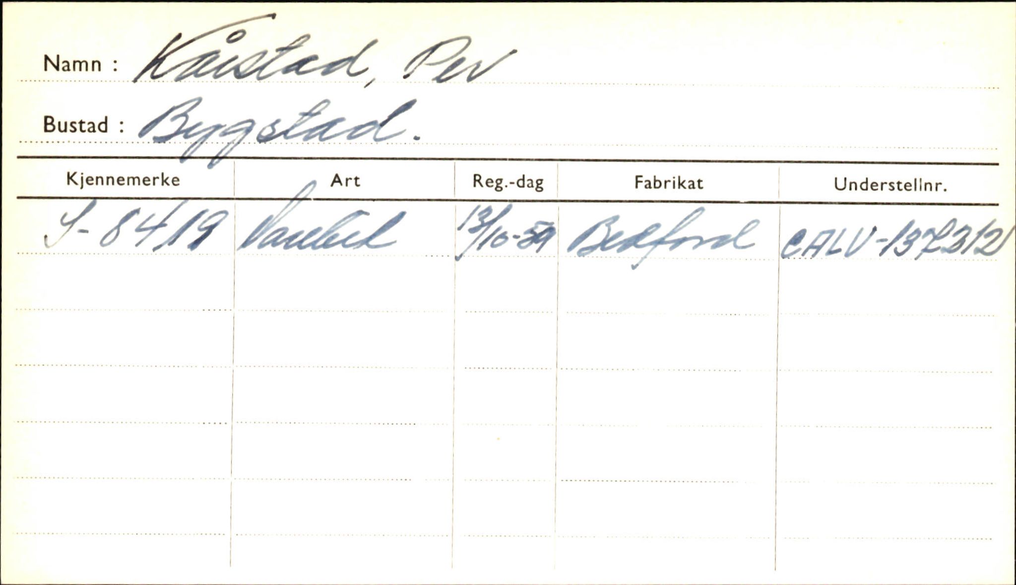 Statens vegvesen, Sogn og Fjordane vegkontor, AV/SAB-A-5301/4/F/L0001B: Eigarregister Fjordane til 1.6.1961, 1930-1961, s. 390