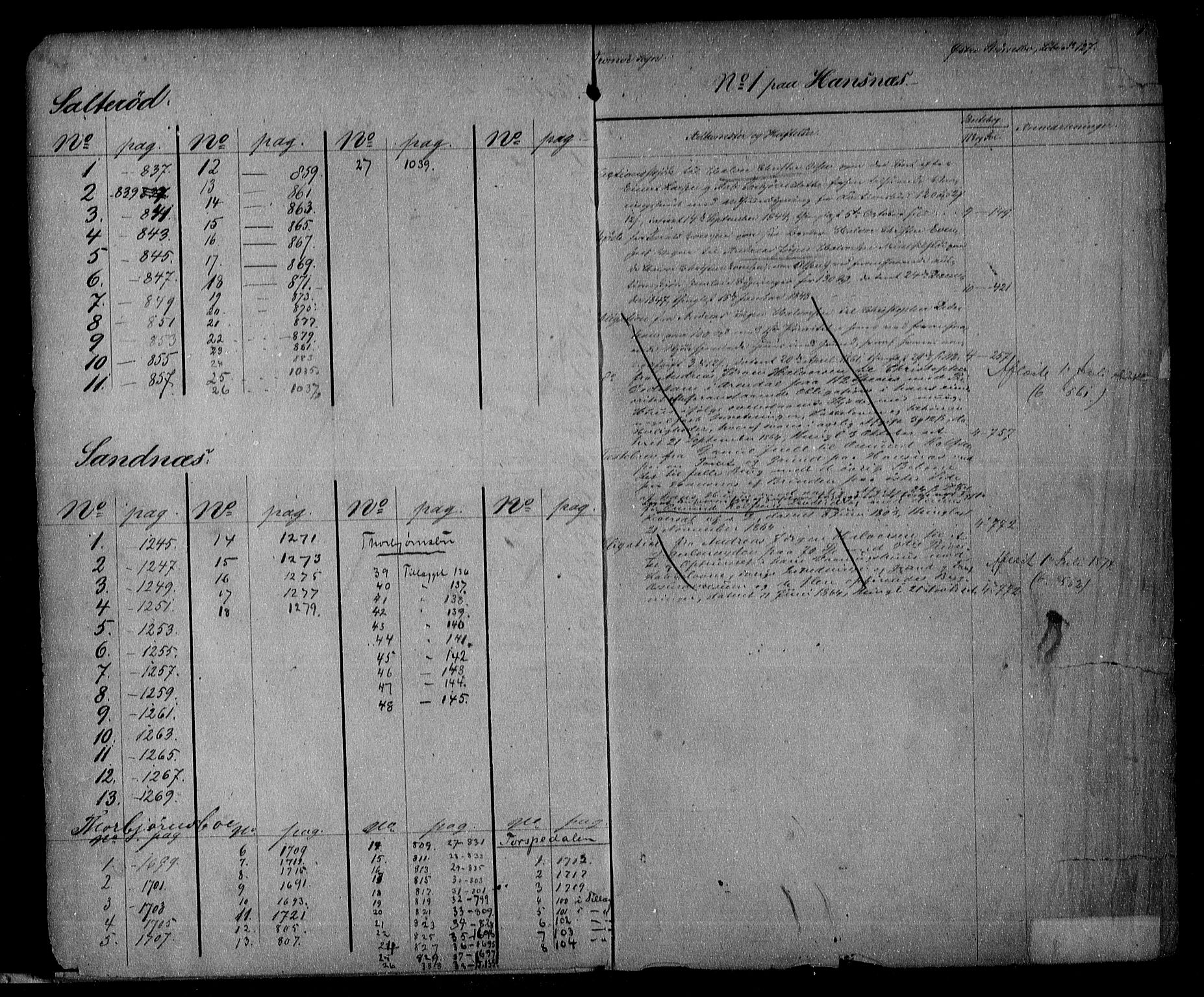 Nedenes sorenskriveri, SAK/1221-0006/G/Ga/Gaa/L0028: Panteregister nr. 26, 1800-1906, s. 0-1