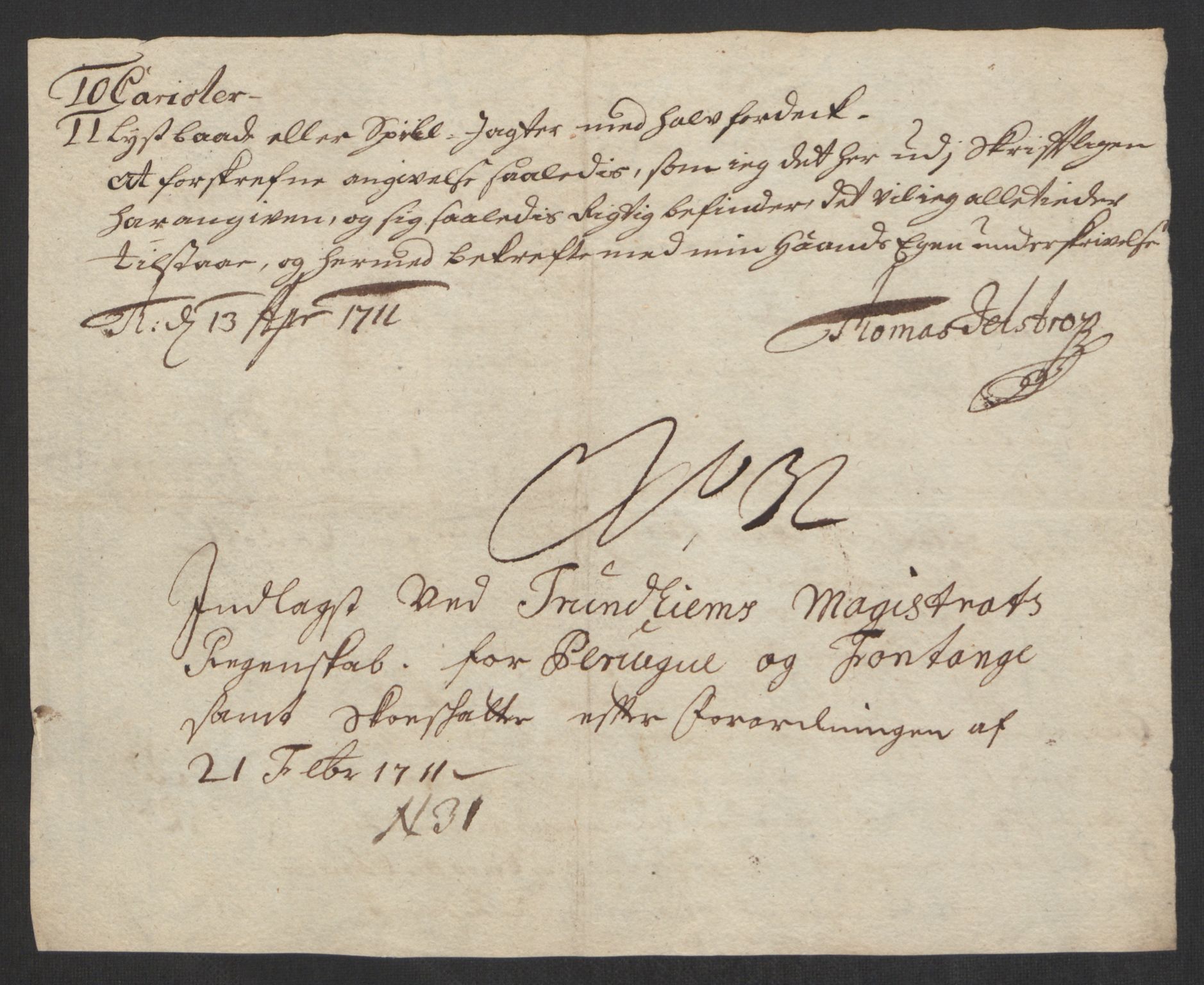 Rentekammeret inntil 1814, Reviderte regnskaper, Byregnskaper, AV/RA-EA-4066/R/Rs/L0507: [S3] Kontribusjonsregnskap, 1699-1711, s. 550