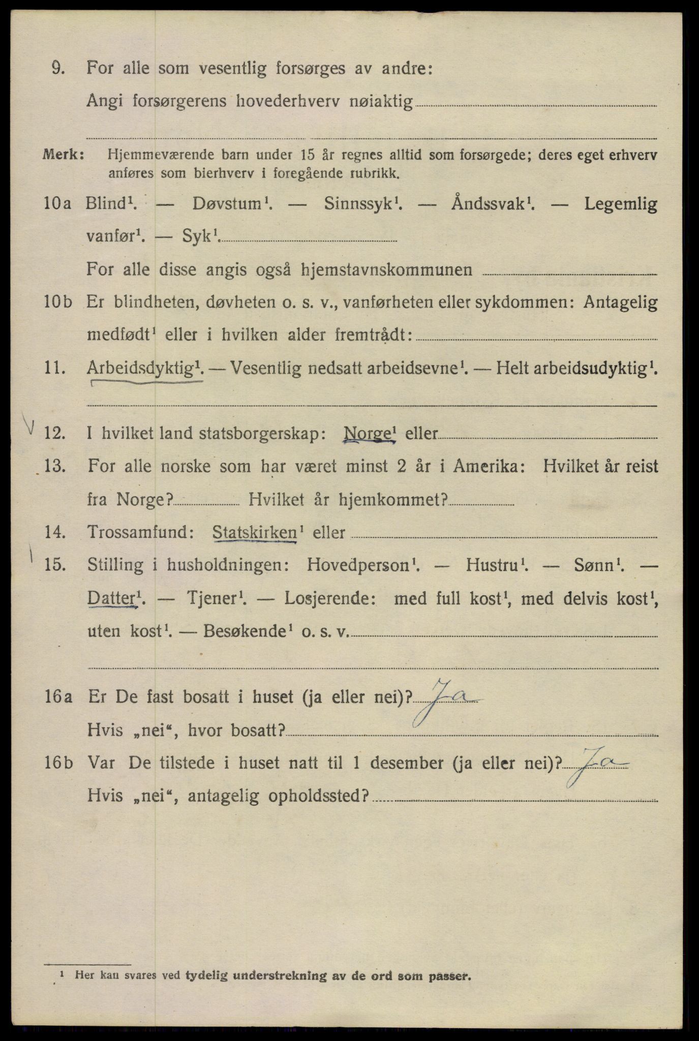 SAO, Folketelling 1920 for 0301 Kristiania kjøpstad, 1920, s. 326702