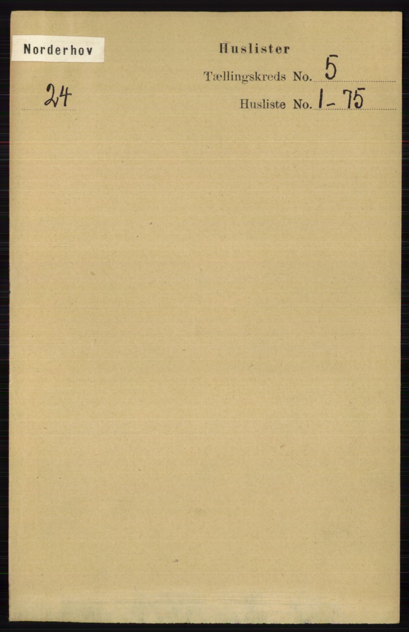 RA, Folketelling 1891 for 0613 Norderhov herred, 1891, s. 3440