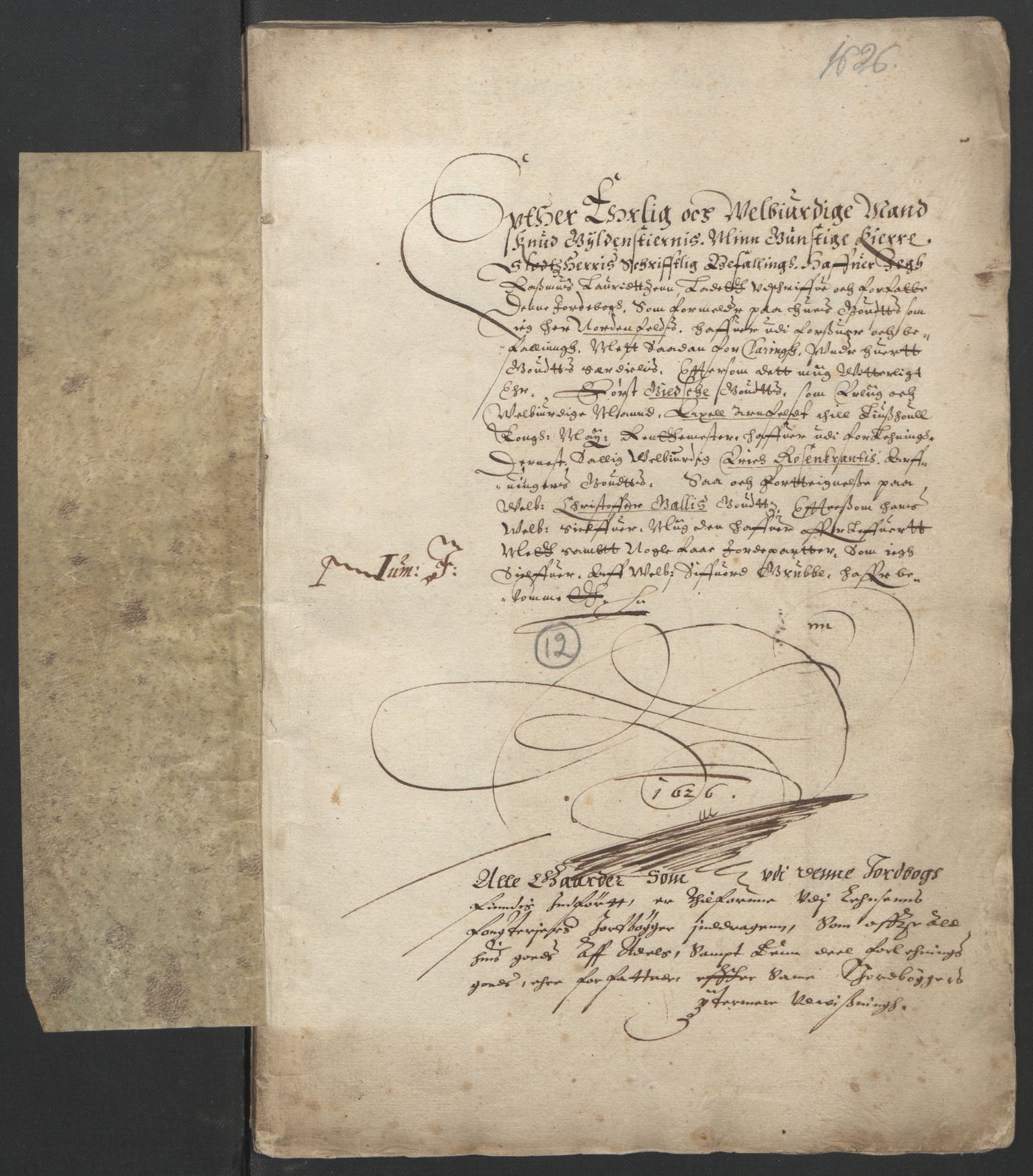 Stattholderembetet 1572-1771, RA/EA-2870/Ek/L0005/0001: Jordebøker til utlikning av garnisonsskatt 1624-1626: / Jordebøker for Bergenhus len (forts.), 1626, s. 232