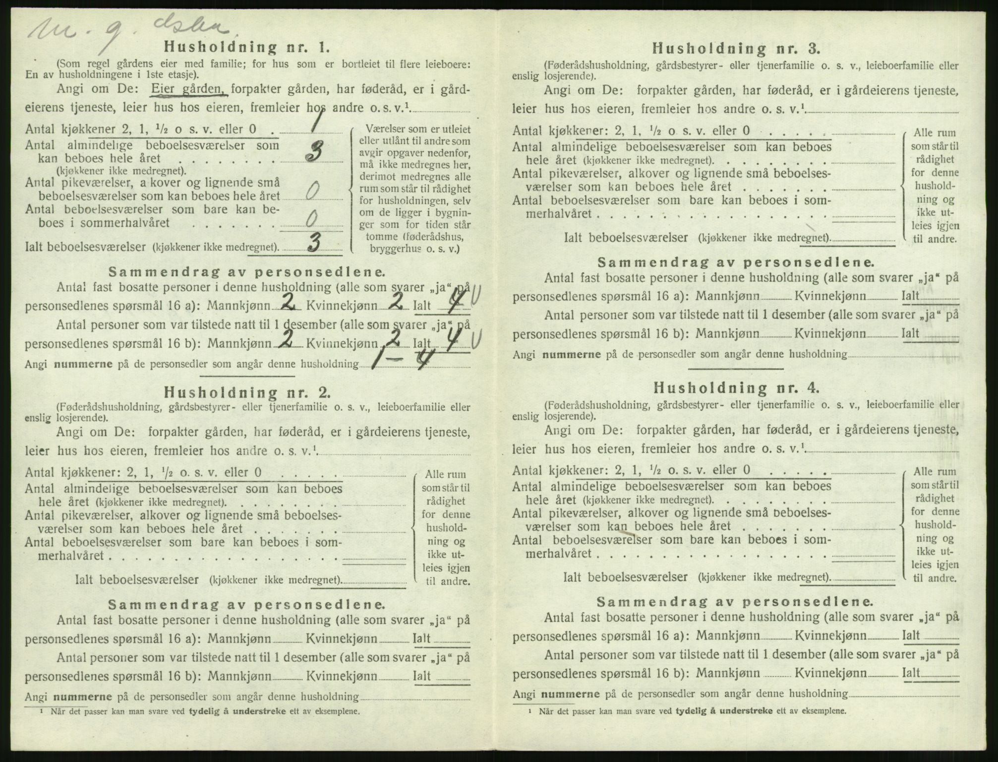 SAT, Folketelling 1920 for 1541 Veøy herred, 1920, s. 140