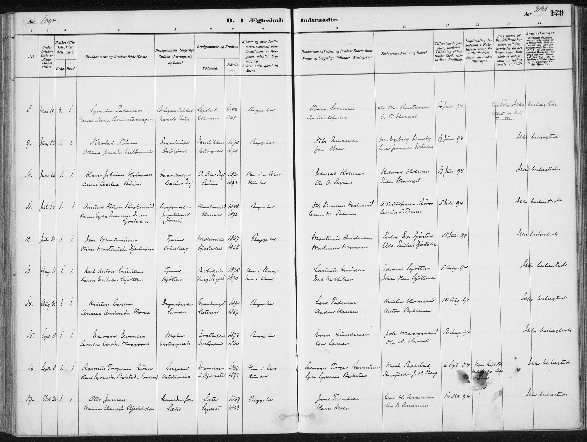 Romedal prestekontor, AV/SAH-PREST-004/K/L0010: Ministerialbok nr. 10, 1880-1895, s. 221