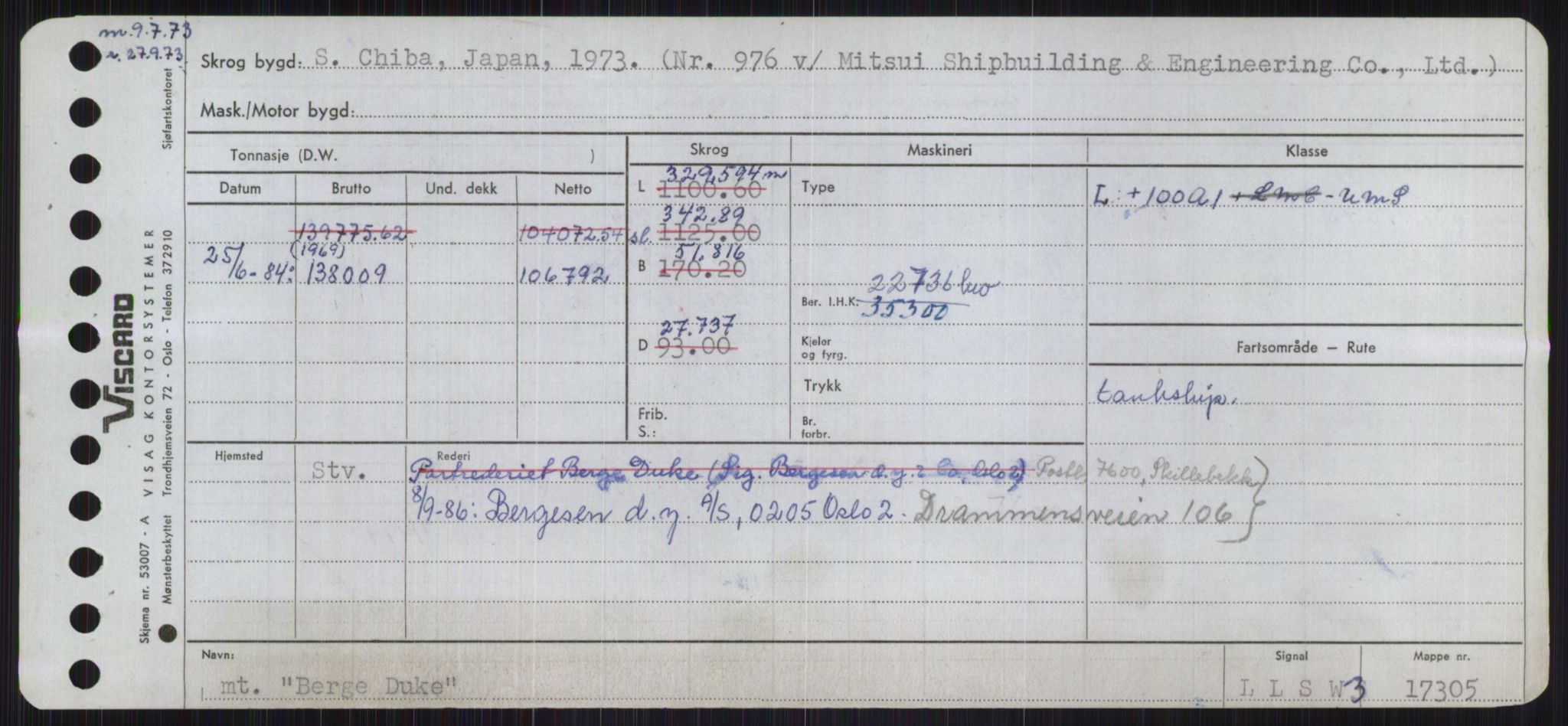 Sjøfartsdirektoratet med forløpere, Skipsmålingen, RA/S-1627/H/Ha/L0001/0001: Fartøy, A-Eig / Fartøy A-Bjøn, s. 777