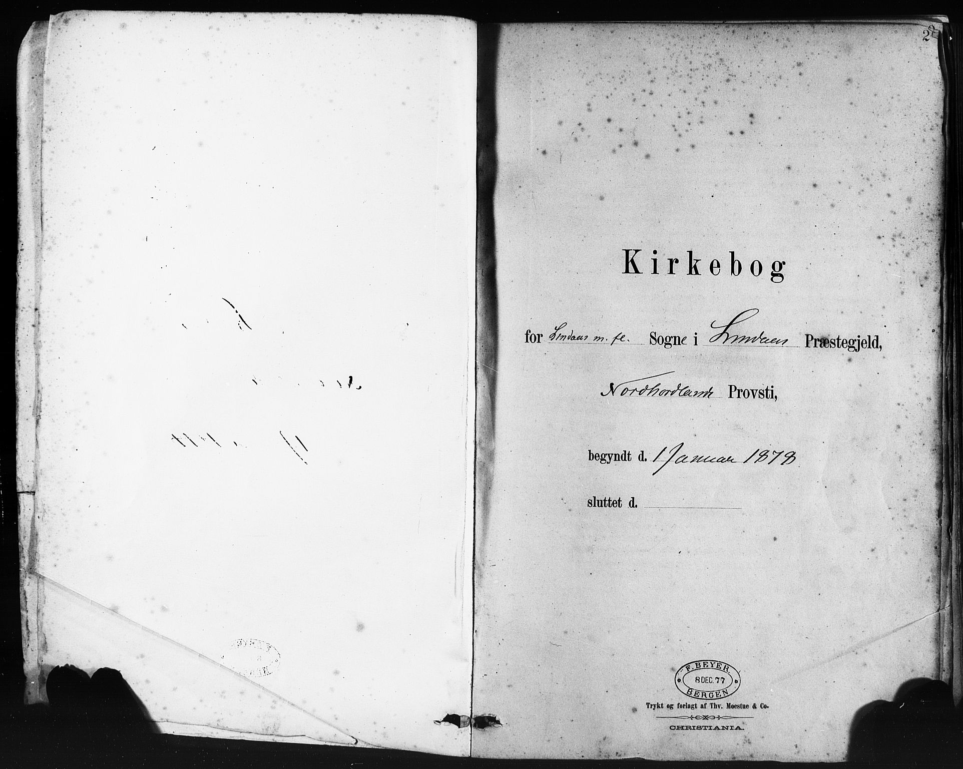 Lindås Sokneprestembete, SAB/A-76701/H/Haa: Ministerialbok nr. A 19, 1878-1912, s. 2