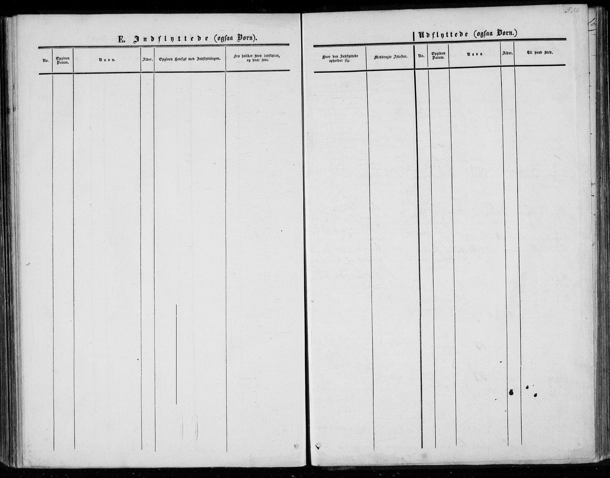 Eiker kirkebøker, AV/SAKO-A-4/F/Fa/L0015b: Ministerialbok nr. I 15B, 1854-1860, s. 536