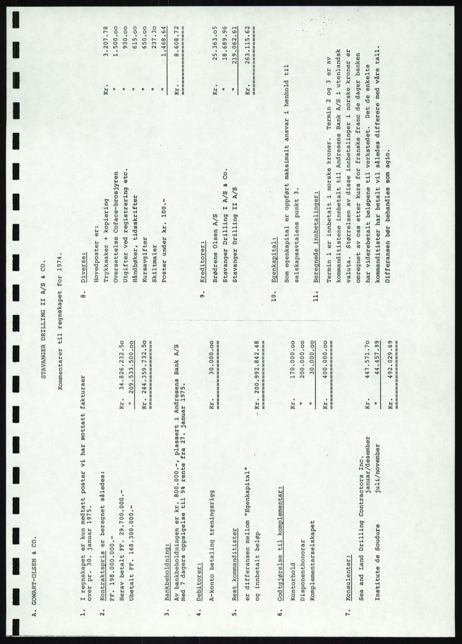 Pa 1503 - Stavanger Drilling AS, AV/SAST-A-101906/A/Ac/L0001: Årsberetninger, 1974-1978, s. 11