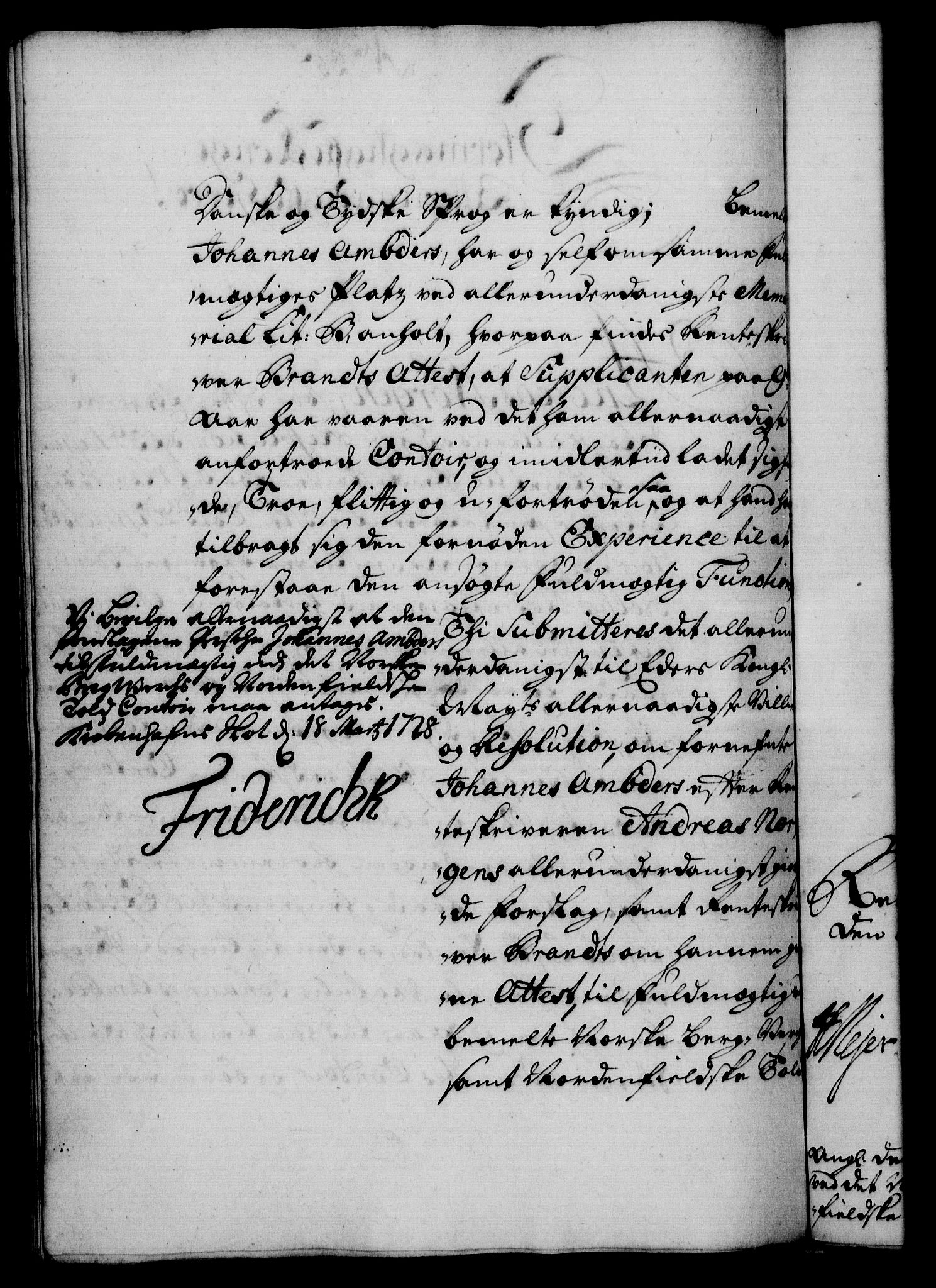 Rentekammeret, Kammerkanselliet, RA/EA-3111/G/Gf/Gfa/L0011: Norsk relasjons- og resolusjonsprotokoll (merket RK 52.11), 1728, s. 193