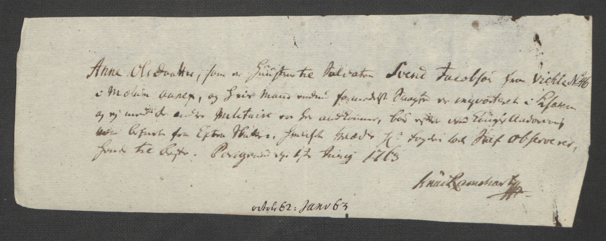 Rentekammeret inntil 1814, Reviderte regnskaper, Fogderegnskap, AV/RA-EA-4092/R37/L2239: Ekstraskatten Nedre Telemark og Bamble, 1762-1763, s. 377
