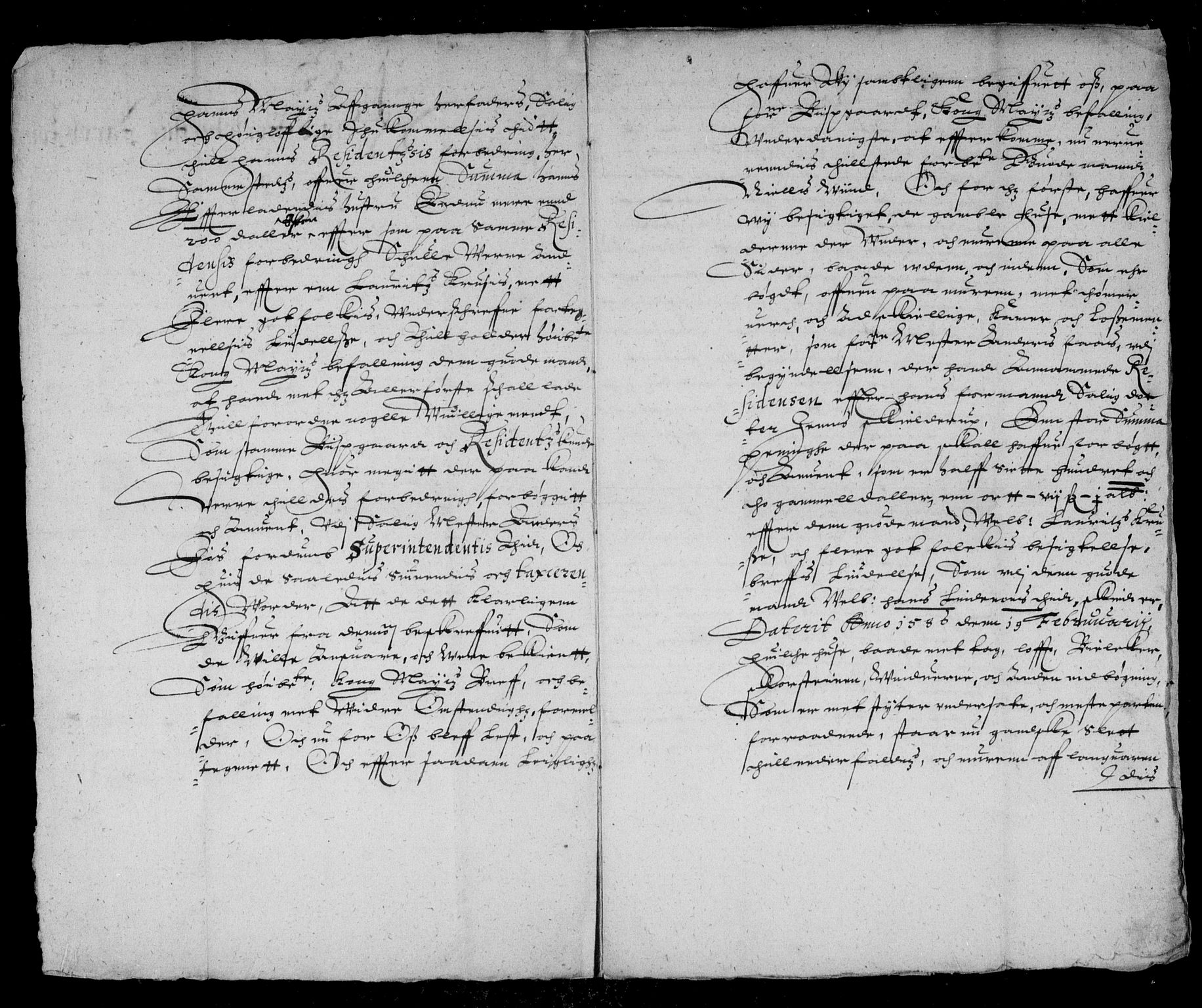 Danske Kanselli, Skapsaker, AV/RA-EA-4061/F/L0055: Skap 14, pakke 18A-18B, litra Ø, 1607-1704, s. 217