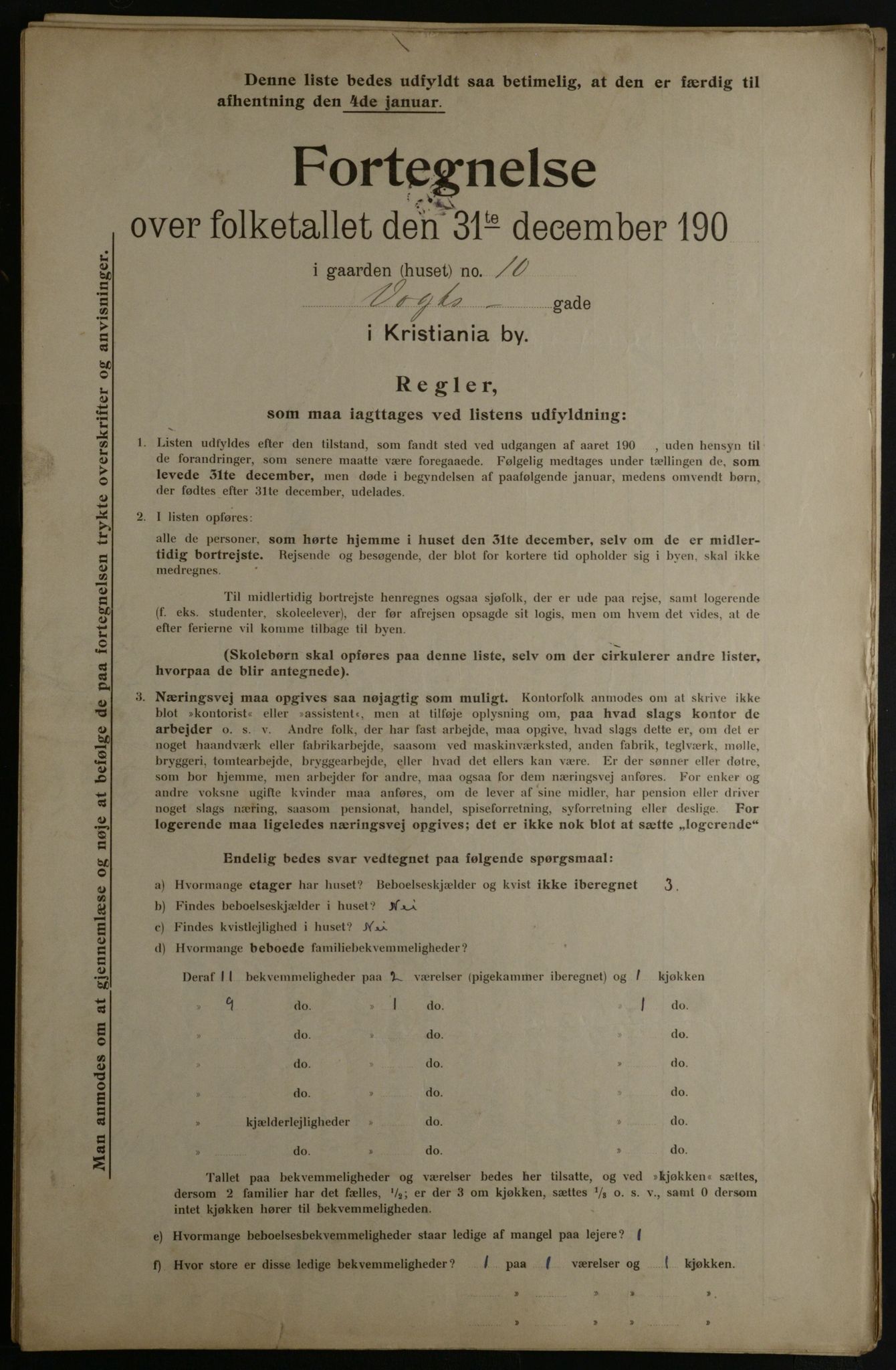 OBA, Kommunal folketelling 31.12.1901 for Kristiania kjøpstad, 1901, s. 19069