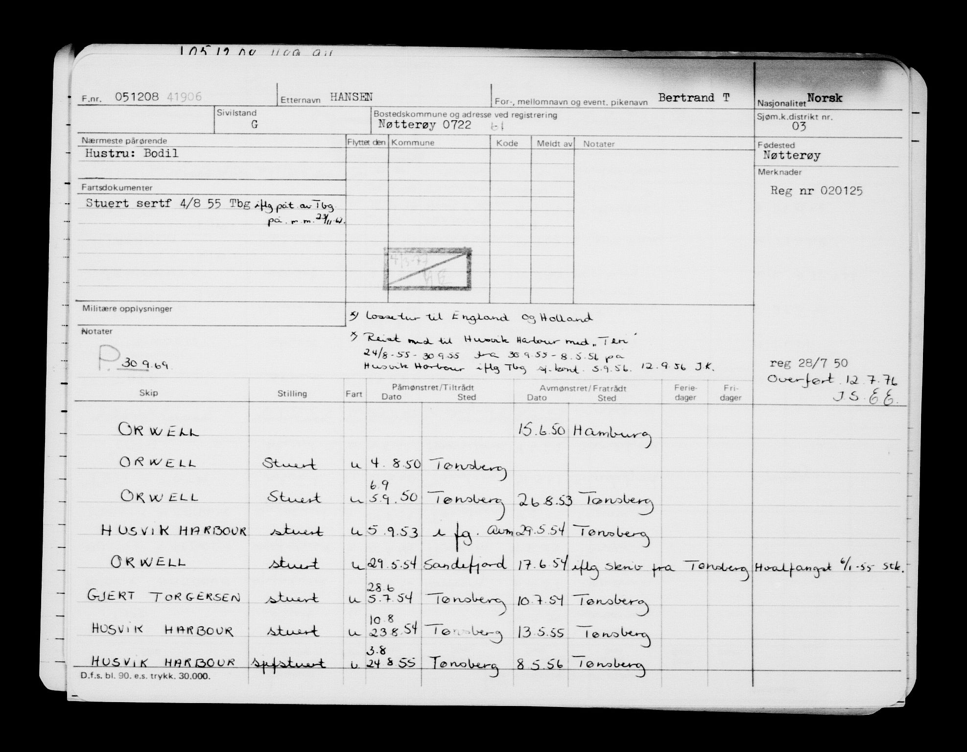 Direktoratet for sjømenn, AV/RA-S-3545/G/Gb/L0080: Hovedkort, 1908, s. 498