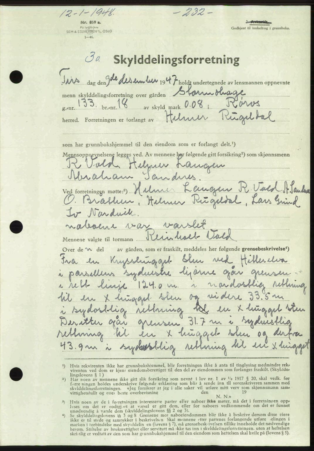 Gauldal sorenskriveri, SAT/A-0014/1/2/2C: Pantebok nr. A5, 1947-1948, Dagboknr: 30/1948