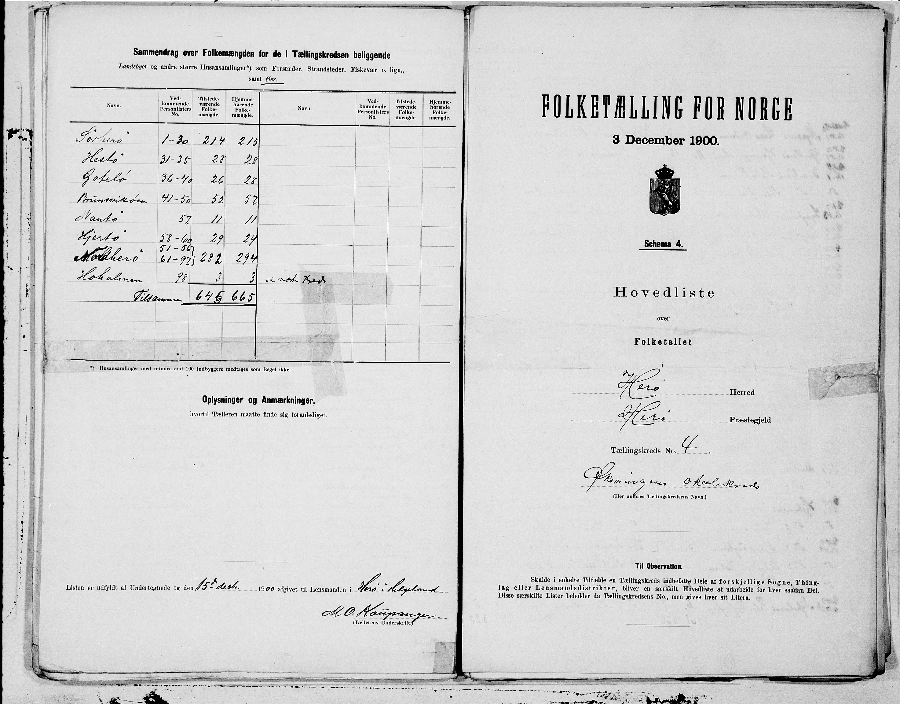 SAT, Folketelling 1900 for 1818 Herøy herred, 1900, s. 8