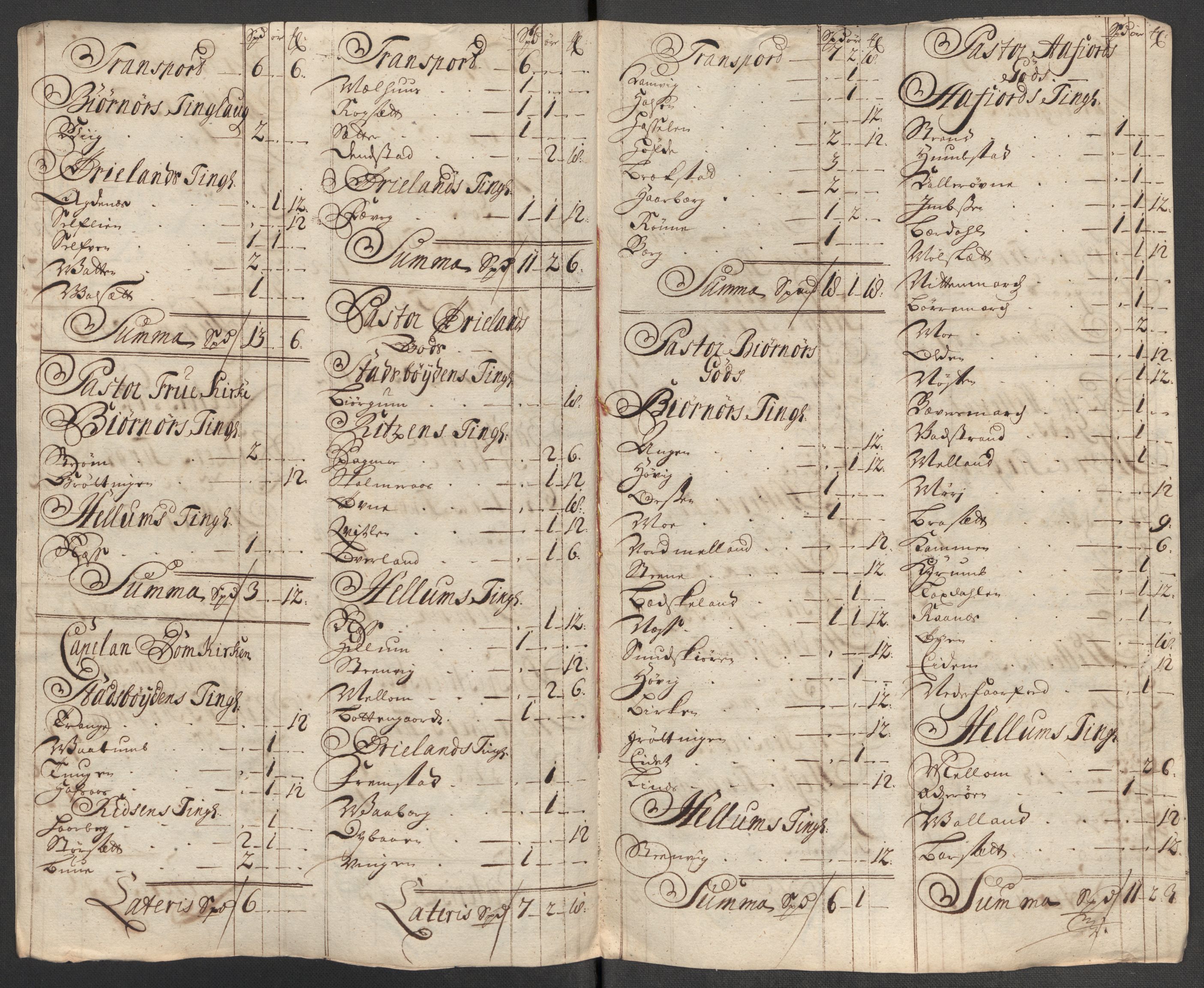 Rentekammeret inntil 1814, Reviderte regnskaper, Fogderegnskap, RA/EA-4092/R57/L3863: Fogderegnskap Fosen, 1715, s. 205