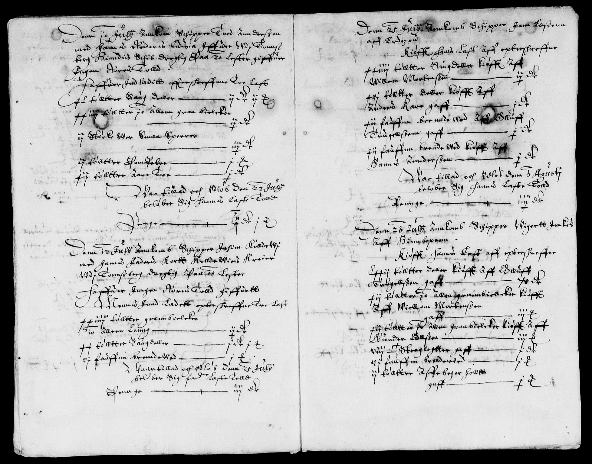 Rentekammeret inntil 1814, Reviderte regnskaper, Lensregnskaper, AV/RA-EA-5023/R/Rb/Rbo/L0009: Tønsberg len, 1627-1629