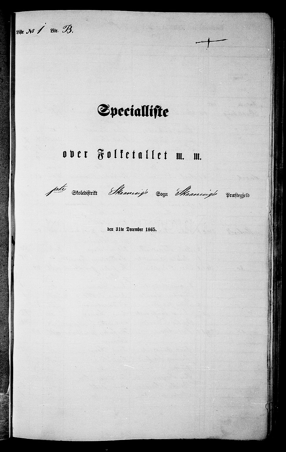 RA, Folketelling 1865 for 1212P Skånevik prestegjeld, 1865, s. 22