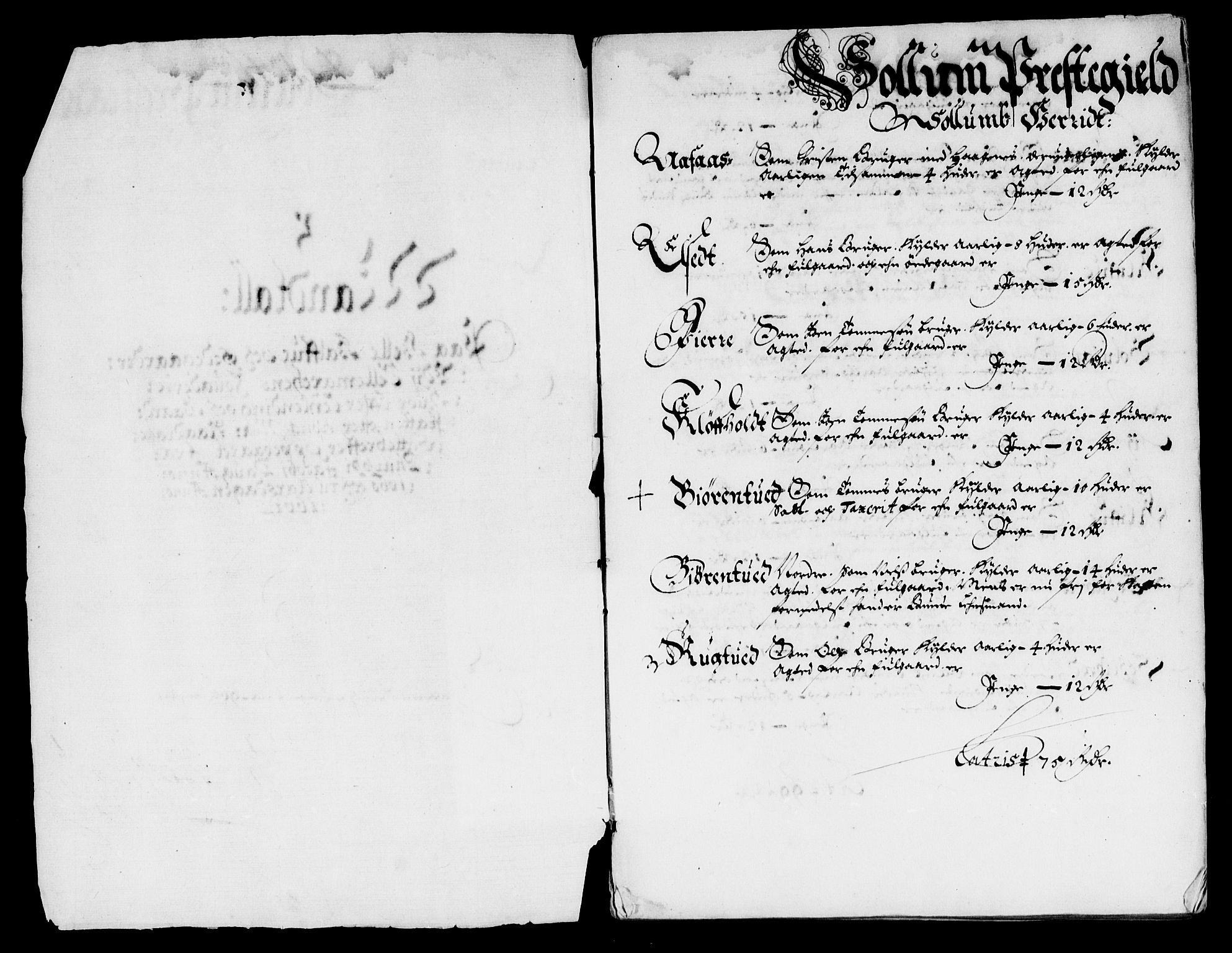 Rentekammeret inntil 1814, Reviderte regnskaper, Lensregnskaper, AV/RA-EA-5023/R/Rb/Rbp/L0047: Bratsberg len, 1659-1662