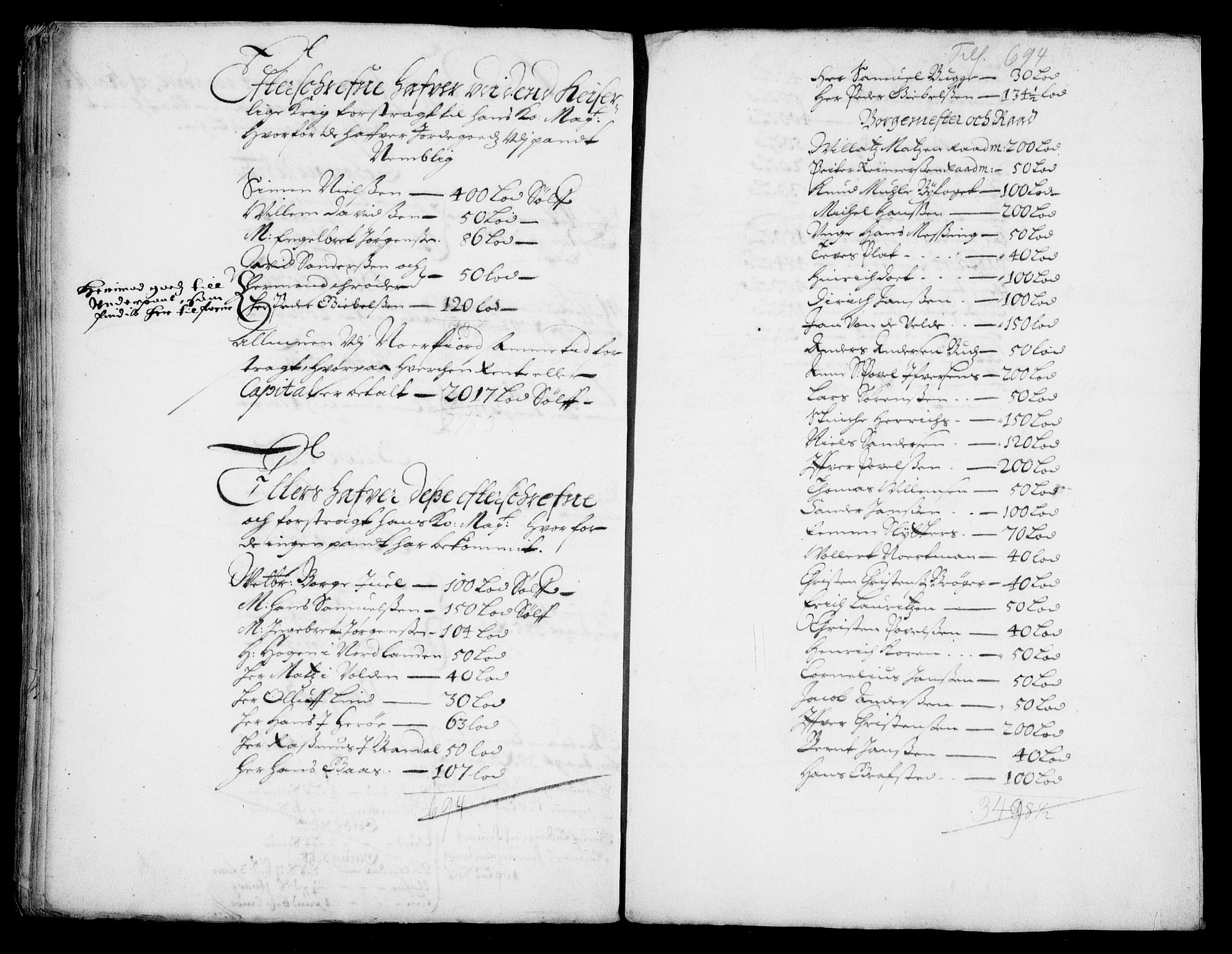 Rentekammeret inntil 1814, Realistisk ordnet avdeling, AV/RA-EA-4070/On/L0012: [Jj 13]: Regnskap for salg av pantsatt krongods i Bergen og Trondheim stift 1662-1663, panteskjøter 1629-1660. Dokumenter vedr. Bakke og Rein kloster (-1672), Marselis gods (1658-1660). Fortegnelse over pantsatt gods i Christiania lagdømme 1658-1660. Pant, 1662-1663, s. 36