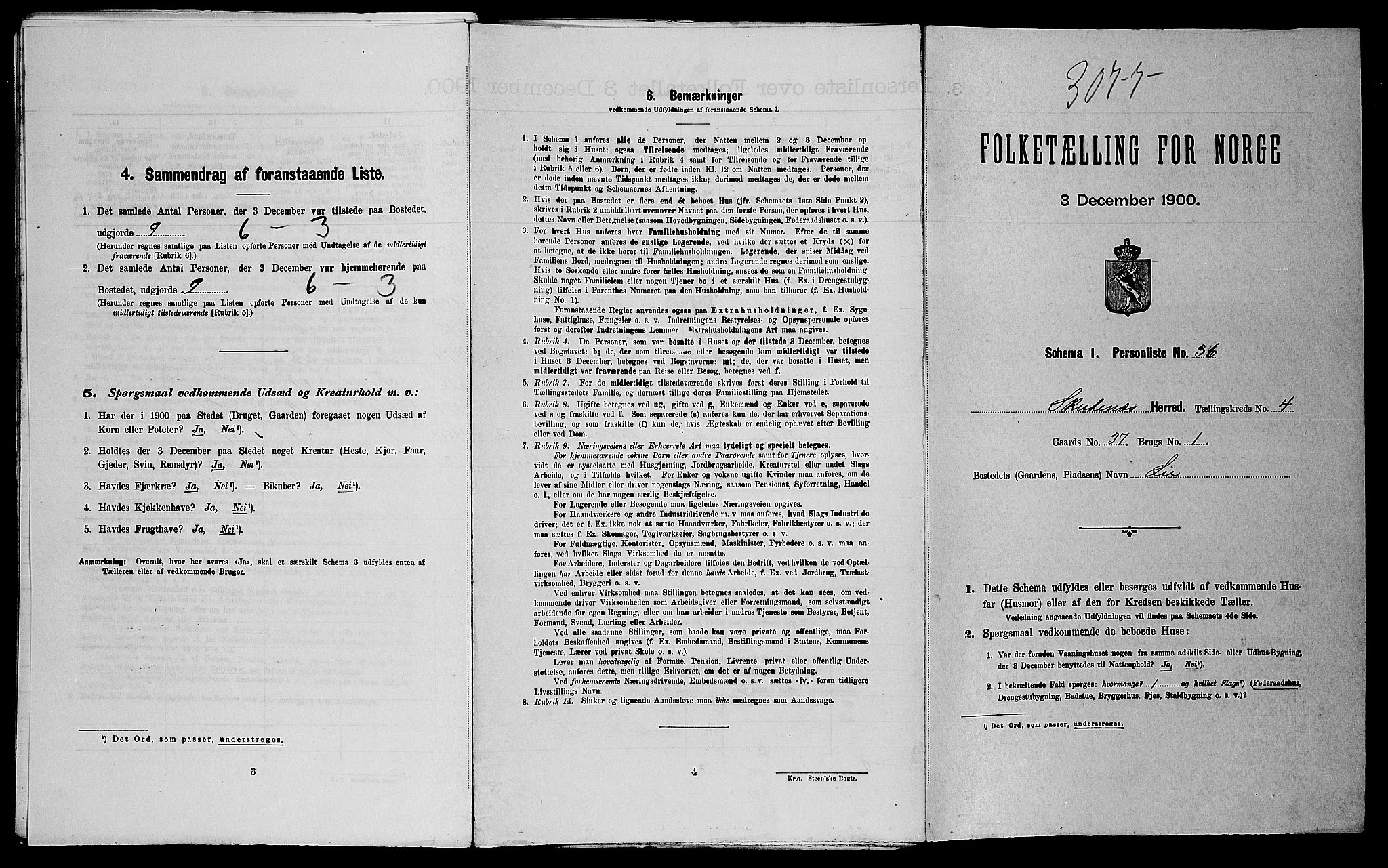 SAST, Folketelling 1900 for 1150 Skudenes herred, 1900, s. 628