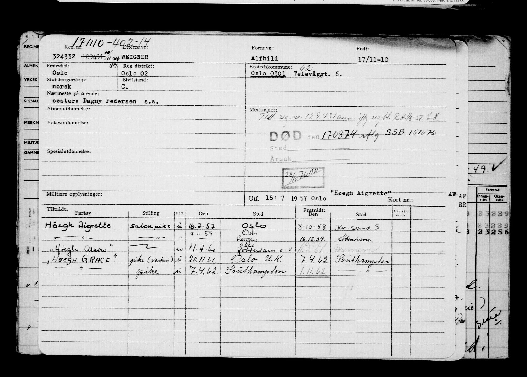 Direktoratet for sjømenn, AV/RA-S-3545/G/Gb/L0092: Hovedkort, 1910, s. 675