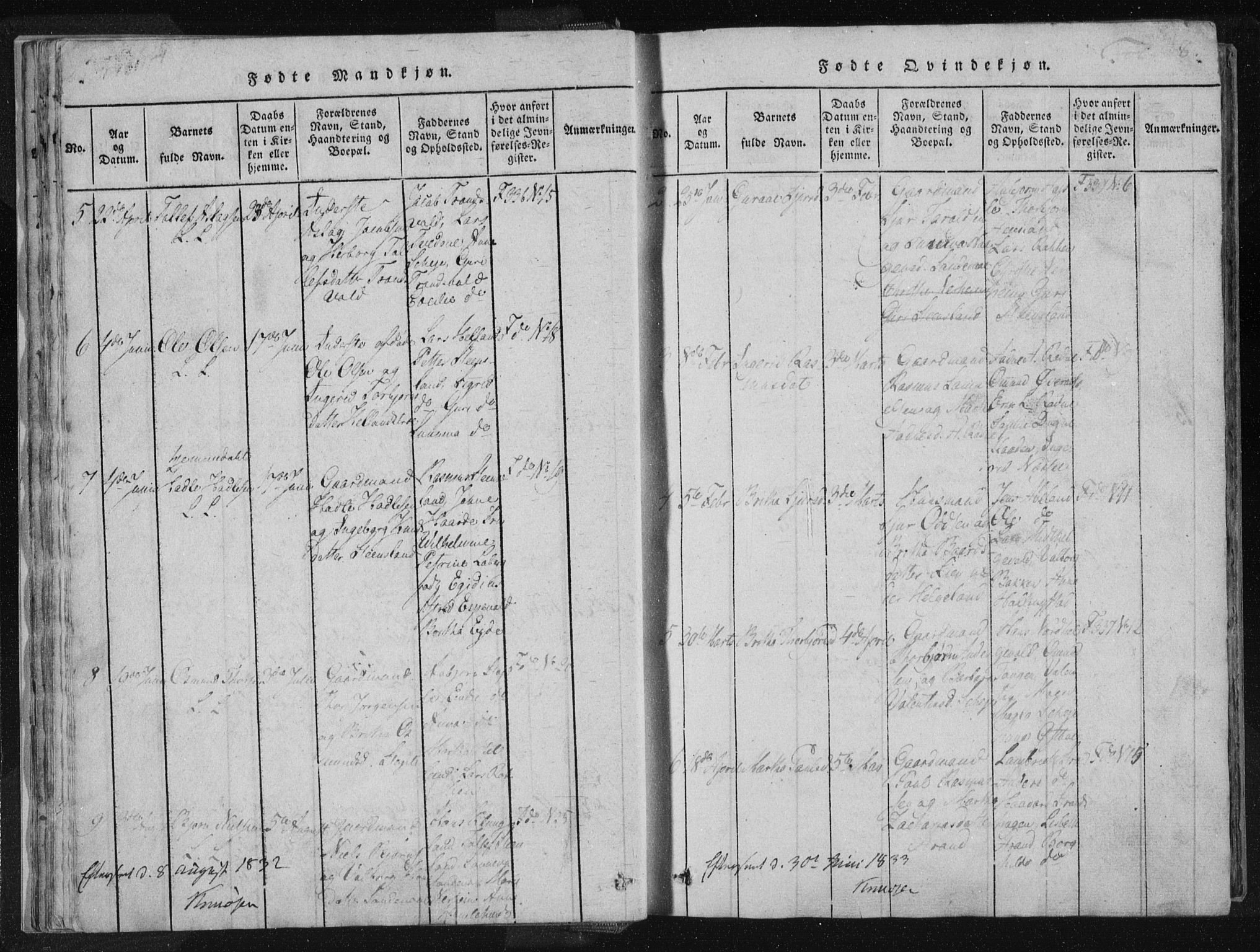 Vikedal sokneprestkontor, AV/SAST-A-101840/01/IV: Ministerialbok nr. A 4, 1816-1850, s. 28