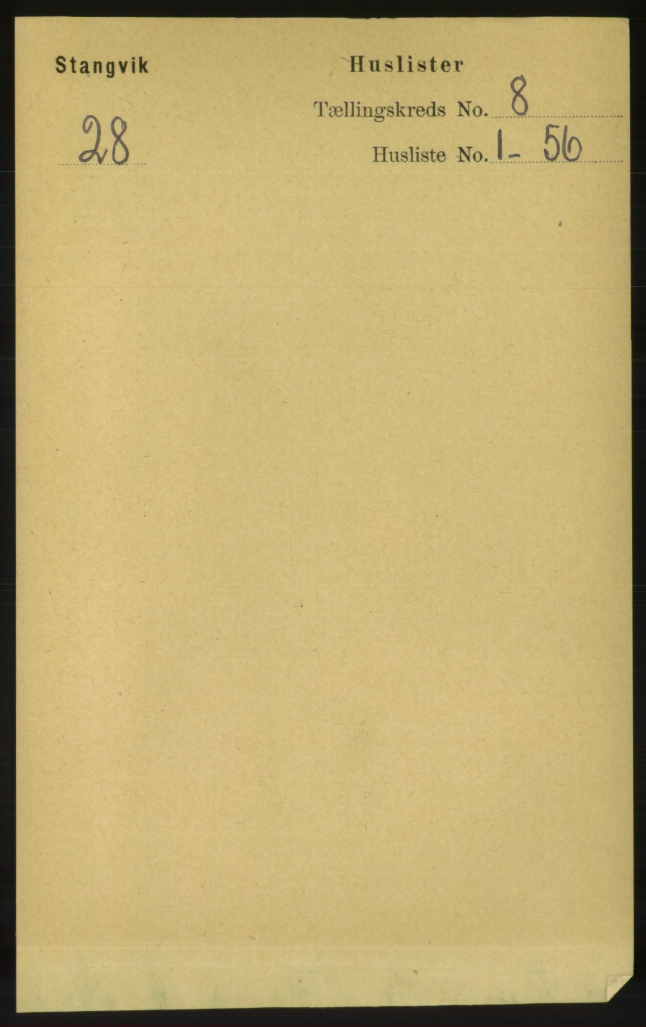 RA, Folketelling 1891 for 1564 Stangvik herred, 1891, s. 3272
