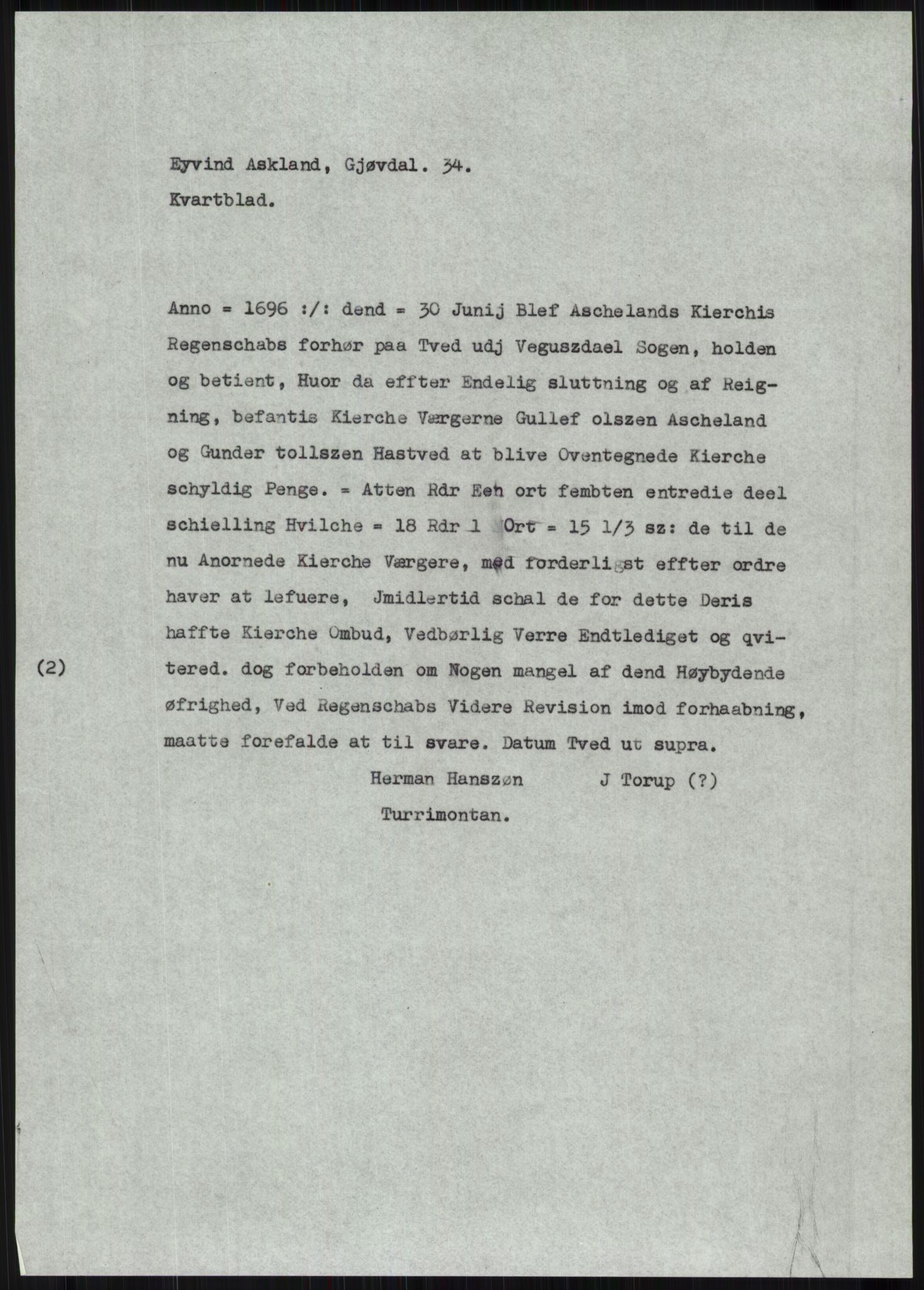 Samlinger til kildeutgivelse, Diplomavskriftsamlingen, AV/RA-EA-4053/H/Ha, s. 172