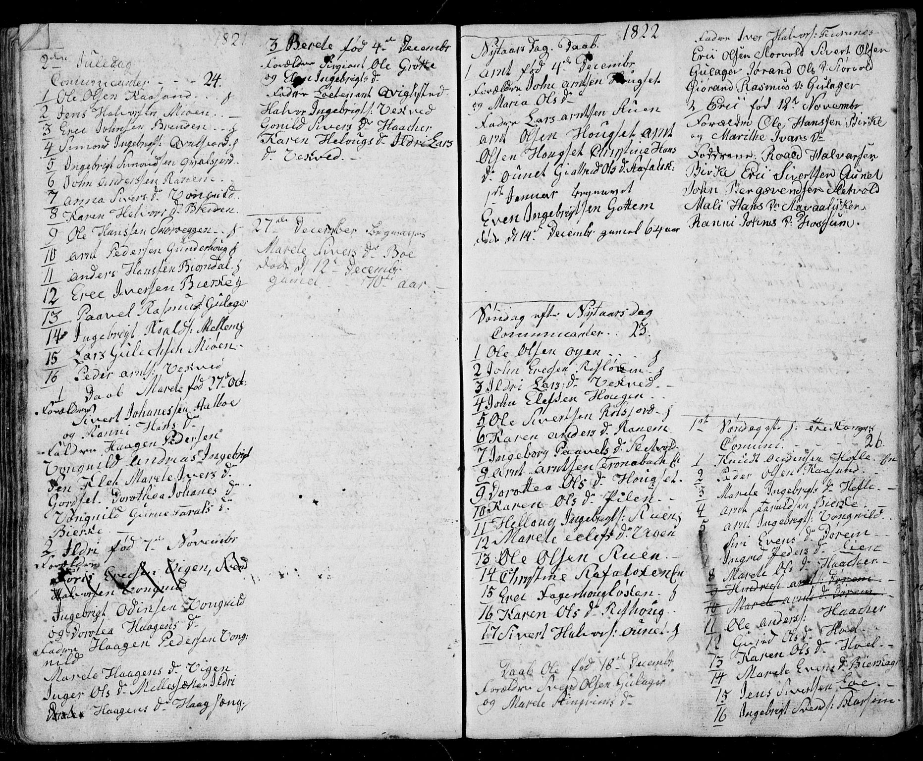 Ministerialprotokoller, klokkerbøker og fødselsregistre - Sør-Trøndelag, AV/SAT-A-1456/678/L0912: Klokkerbok nr. 678C01, 1811-1824