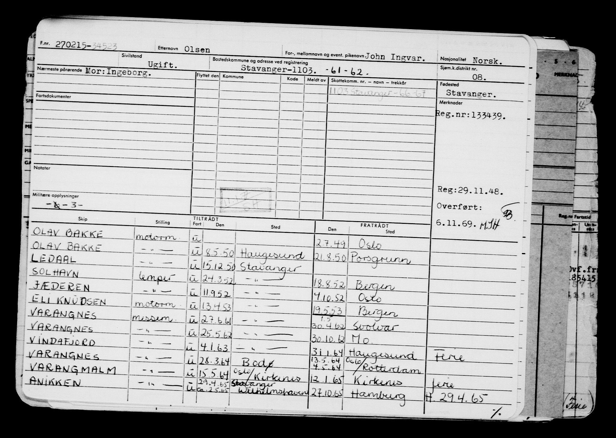 Direktoratet for sjømenn, AV/RA-S-3545/G/Gb/L0127: Hovedkort, 1915, s. 674