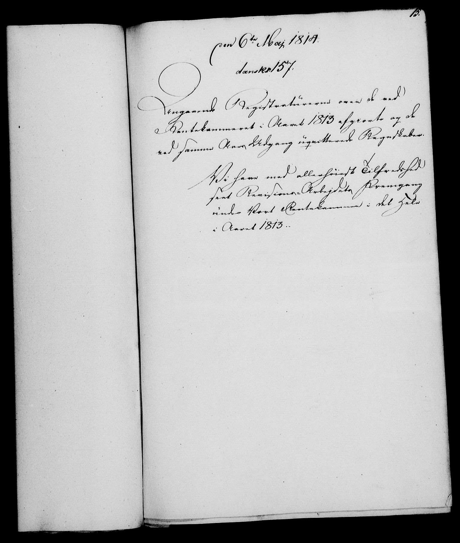 Rentekammeret, Kammerkanselliet, AV/RA-EA-3111/G/Gf/Gfa/L0095: Norsk relasjons- og resolusjonsprotokoll (merket RK 52.95), 1813-1814, s. 608