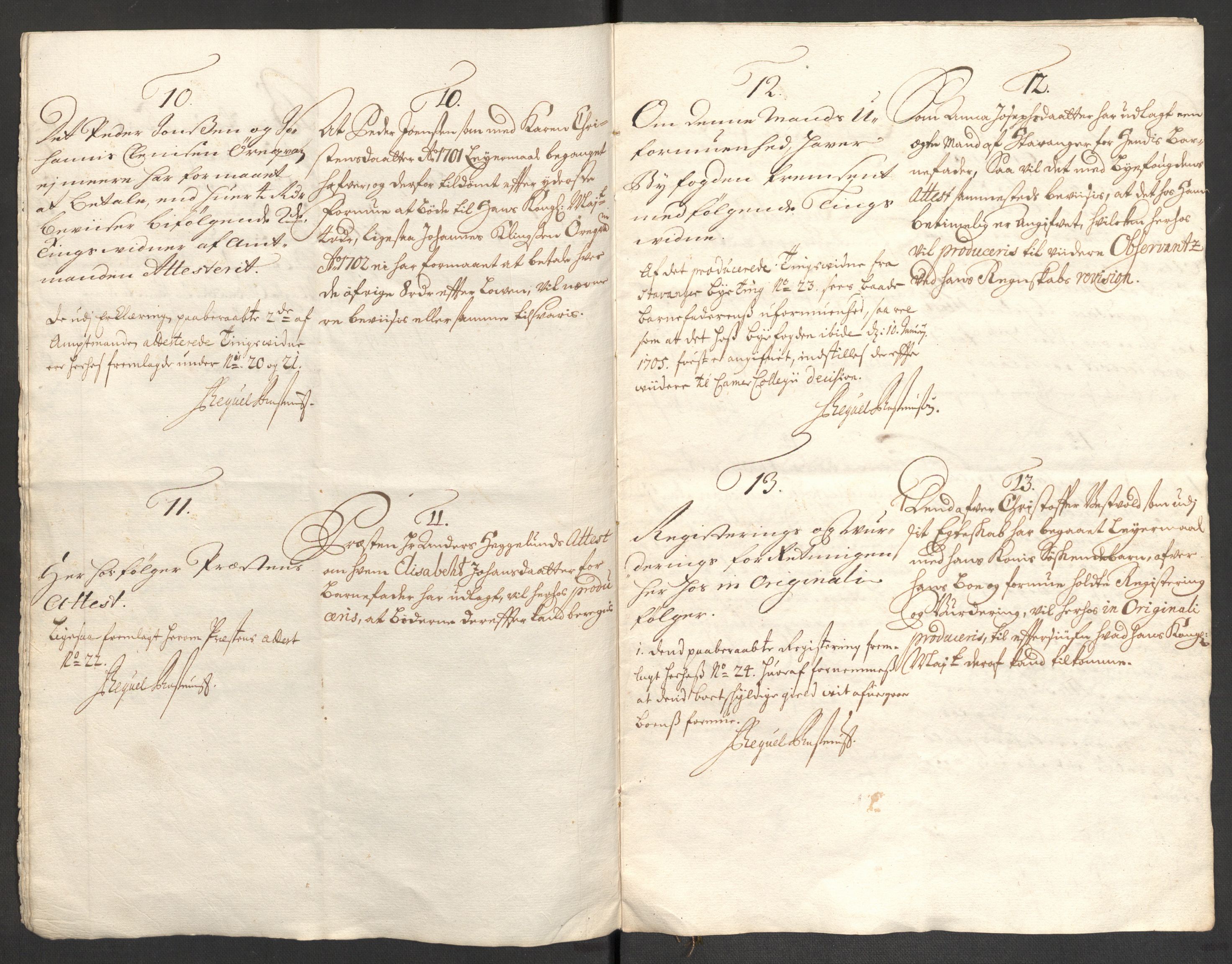 Rentekammeret inntil 1814, Reviderte regnskaper, Fogderegnskap, AV/RA-EA-4092/R47/L2858: Fogderegnskap Ryfylke, 1697-1700, s. 442