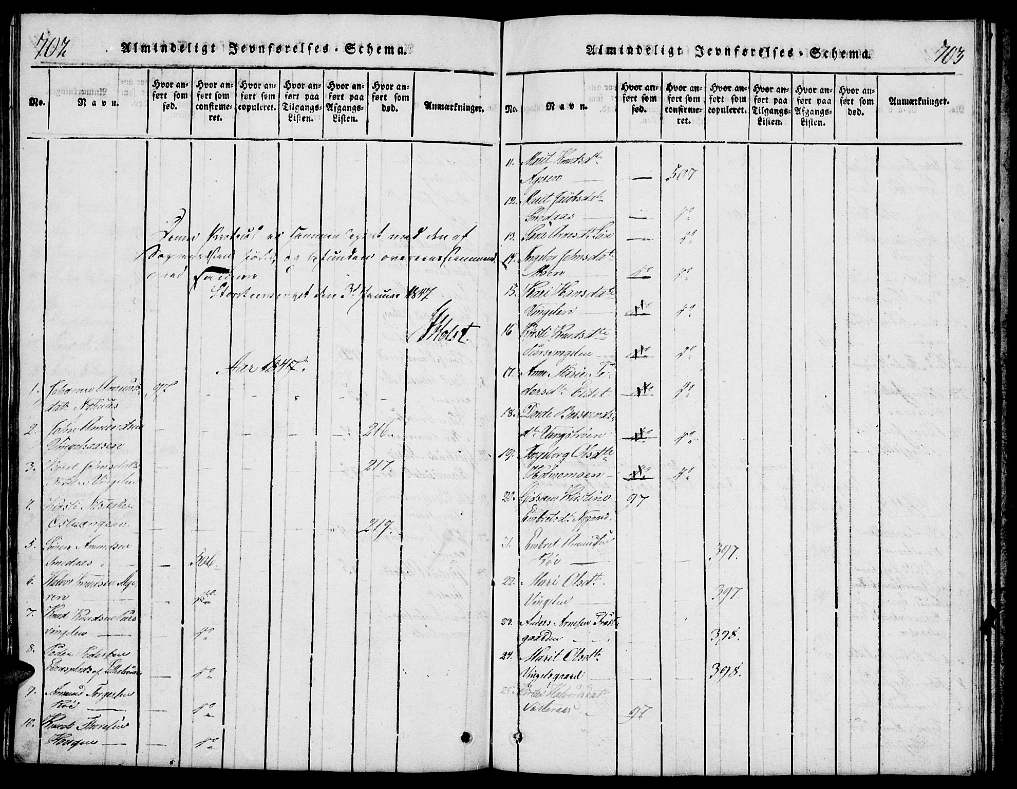 Tolga prestekontor, AV/SAH-PREST-062/L/L0003: Klokkerbok nr. 3, 1815-1862, s. 702-703