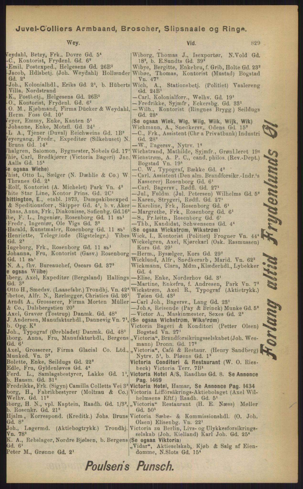 Kristiania/Oslo adressebok, PUBL/-, 1903, s. 829