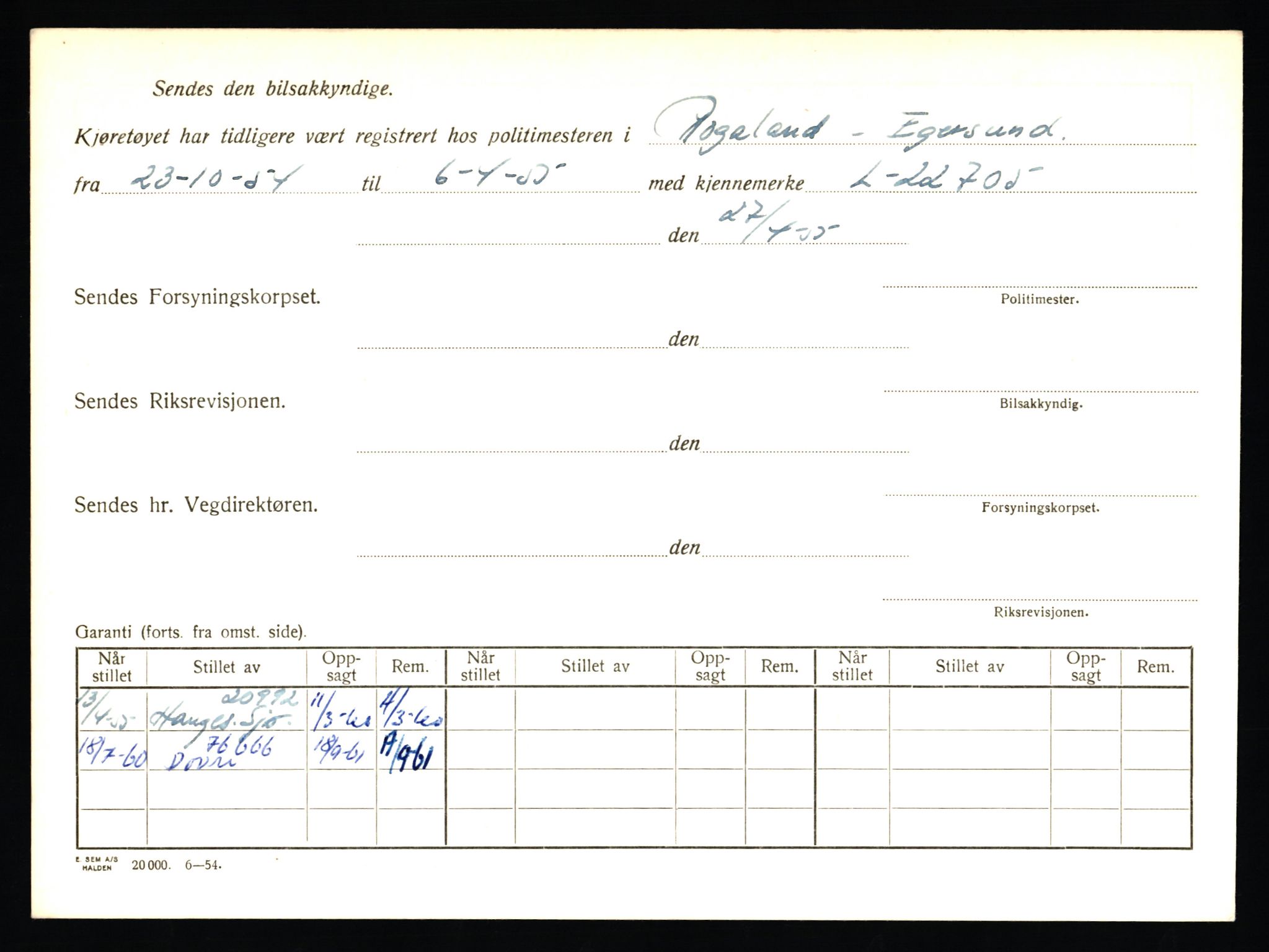 Stavanger trafikkstasjon, AV/SAST-A-101942/0/F/L0048: L-29100 - L-29899, 1930-1971, s. 484