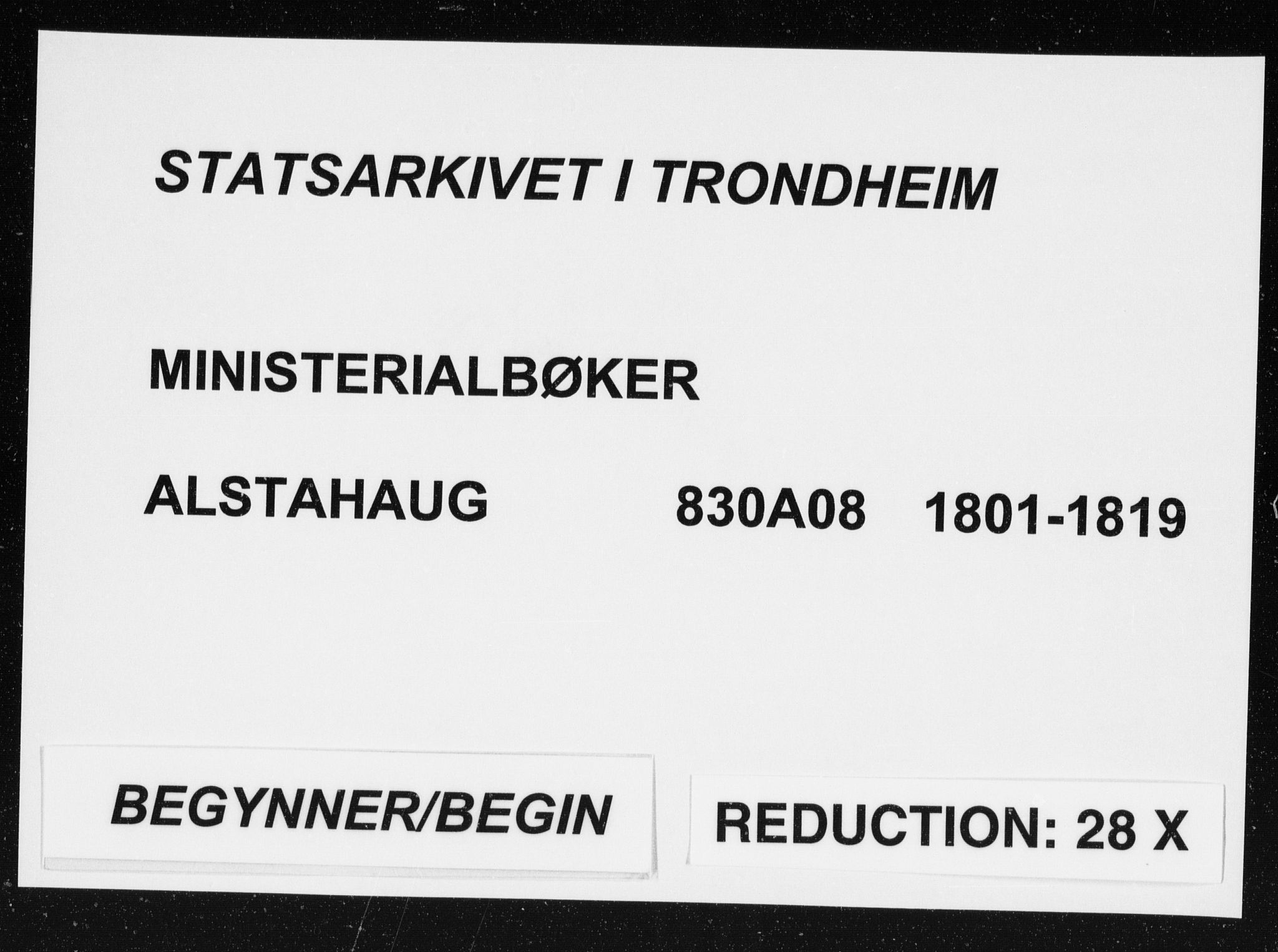 Ministerialprotokoller, klokkerbøker og fødselsregistre - Nordland, SAT/A-1459/830/L0444: Ministerialbok nr. 830A08, 1801-1819