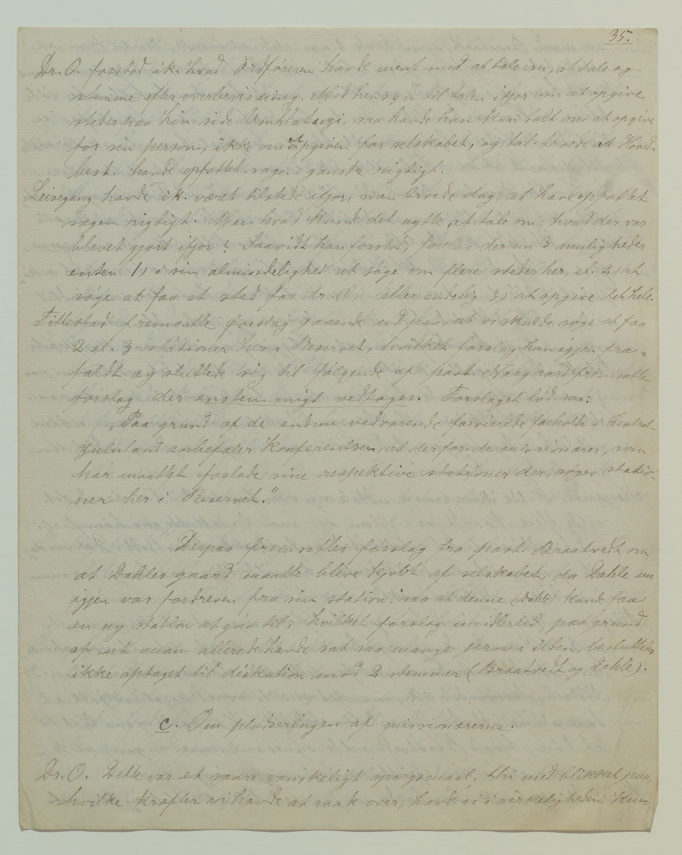 Det Norske Misjonsselskap - hovedadministrasjonen, VID/MA-A-1045/D/Da/Daa/L0036/0010: Konferansereferat og årsberetninger / Konferansereferat fra Sør-Afrika., 1885