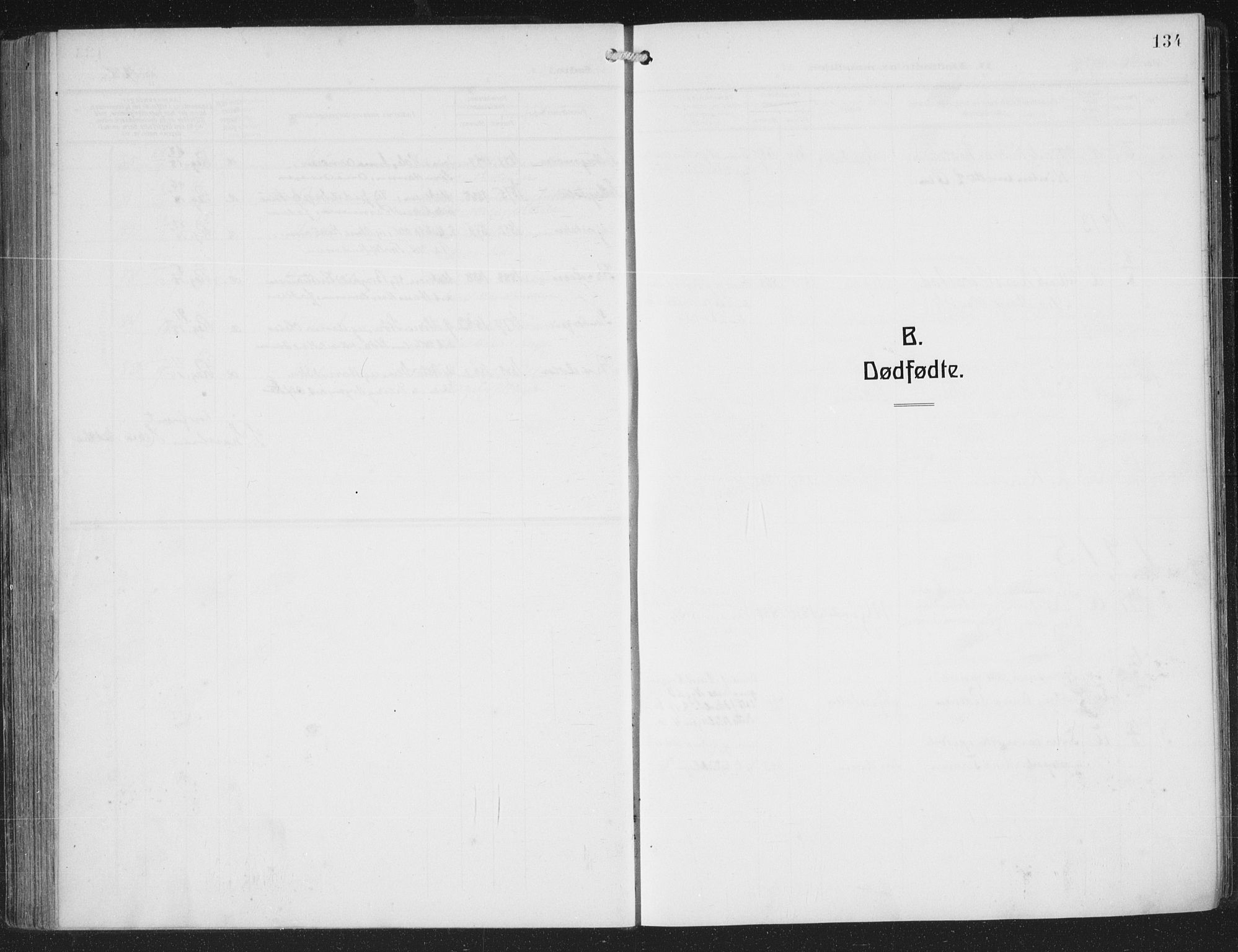 Nedre Eiker kirkebøker, SAKO/A-612/F/Fa/L0007: Ministerialbok nr. 7, 1912-1918, s. 134